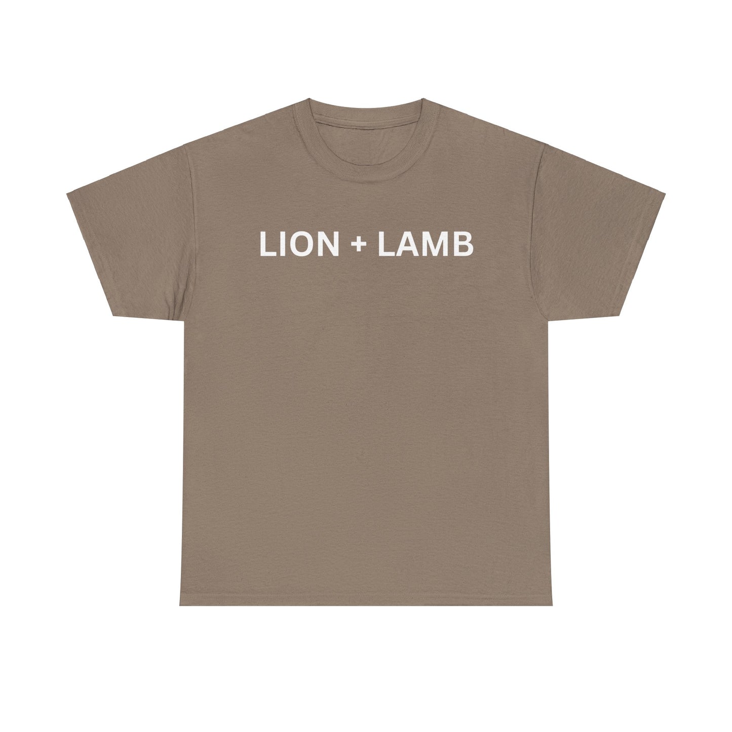 LION + LAMB Unisex Heavy Cotton Tee