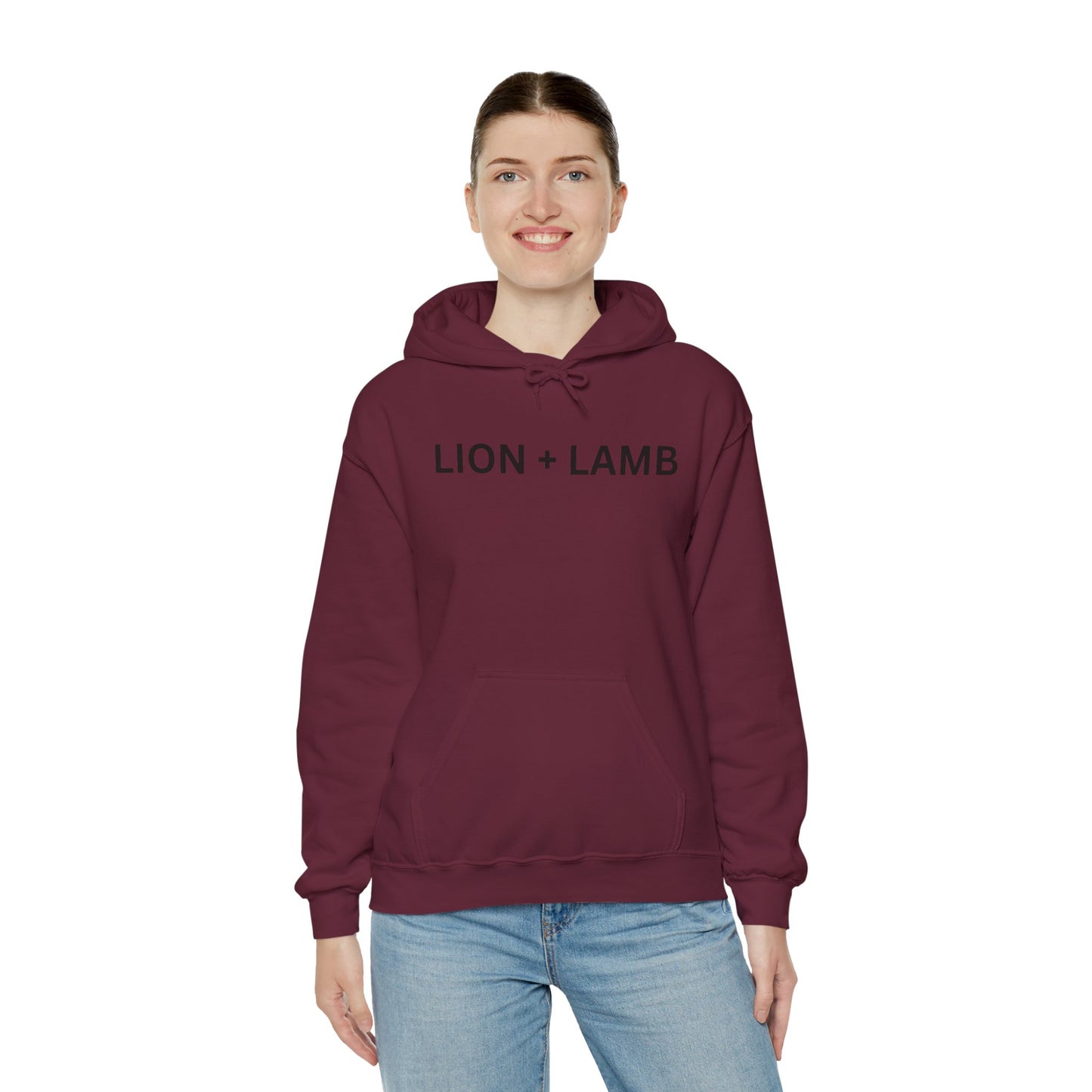 LION + LAMB Unisex Heavy Blend™ Hooded Sweatshirt