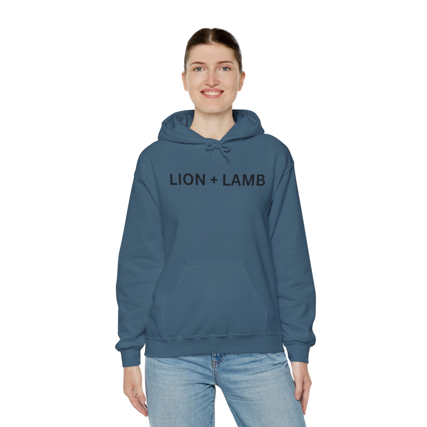 LION + LAMB Unisex Heavy Blend™ Hooded Sweatshirt