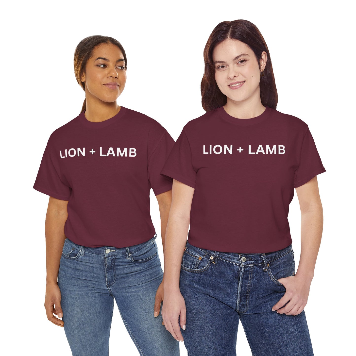 LION + LAMB Unisex Heavy Cotton Tee