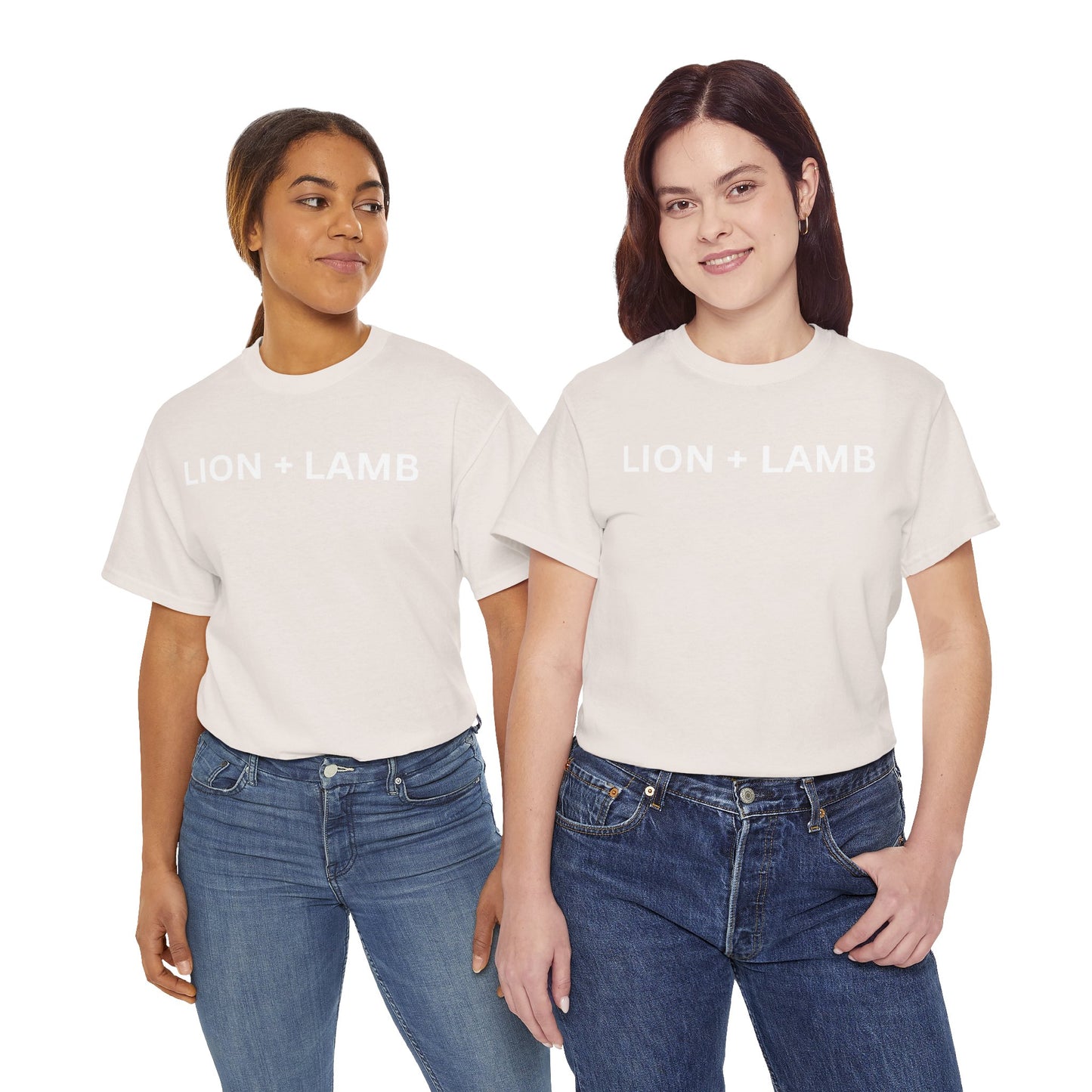 LION + LAMB Unisex Heavy Cotton Tee