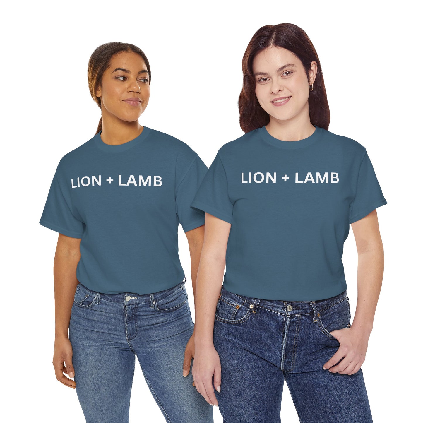 LION + LAMB Unisex Heavy Cotton Tee