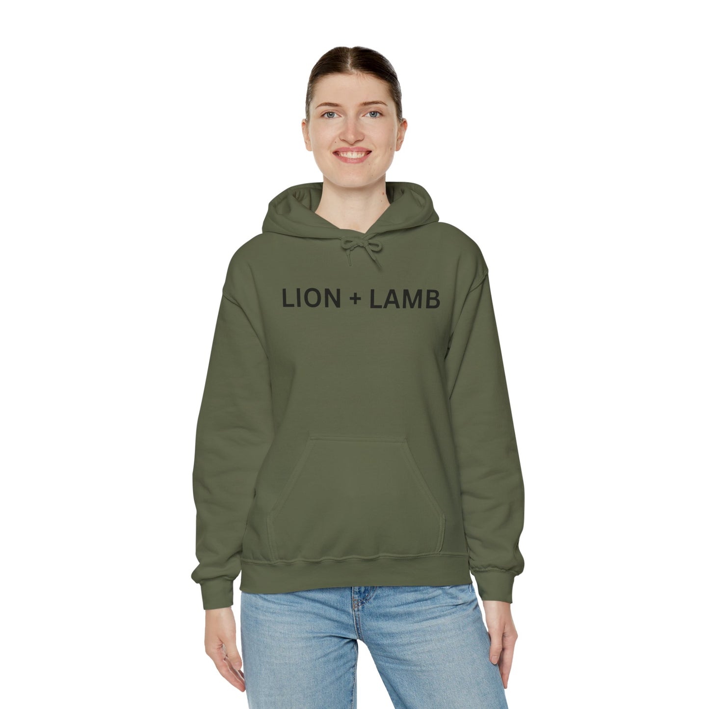 LION + LAMB Unisex Heavy Blend™ Hooded Sweatshirt