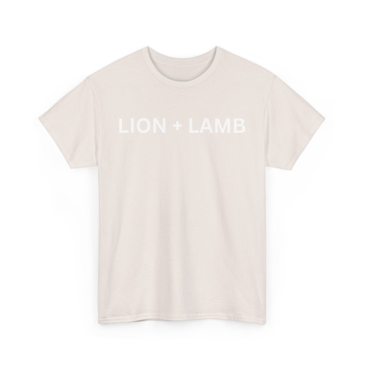 LION + LAMB Unisex Heavy Cotton Tee