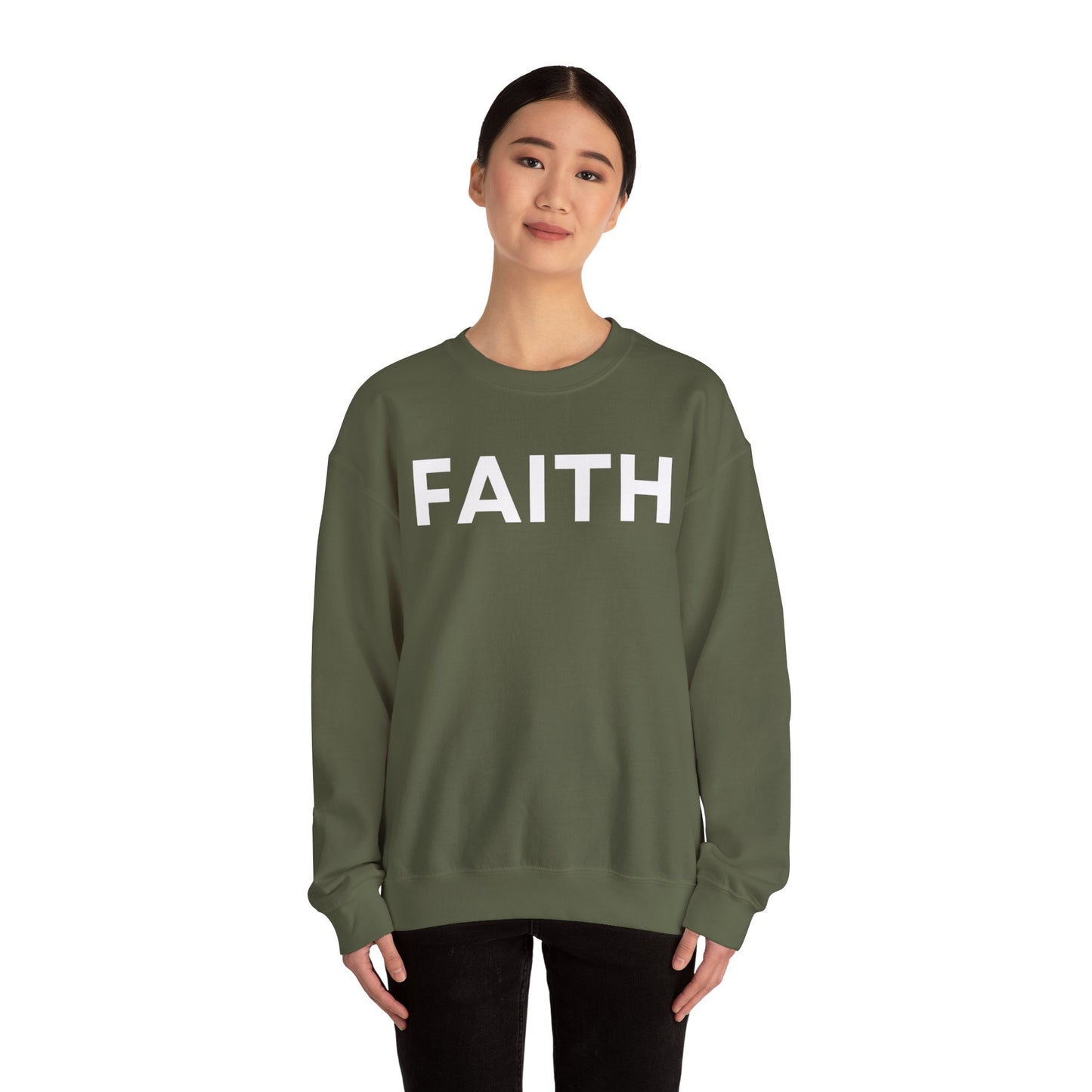 FAITH Unisex Heavy Blend™ Crewneck Sweatshirt