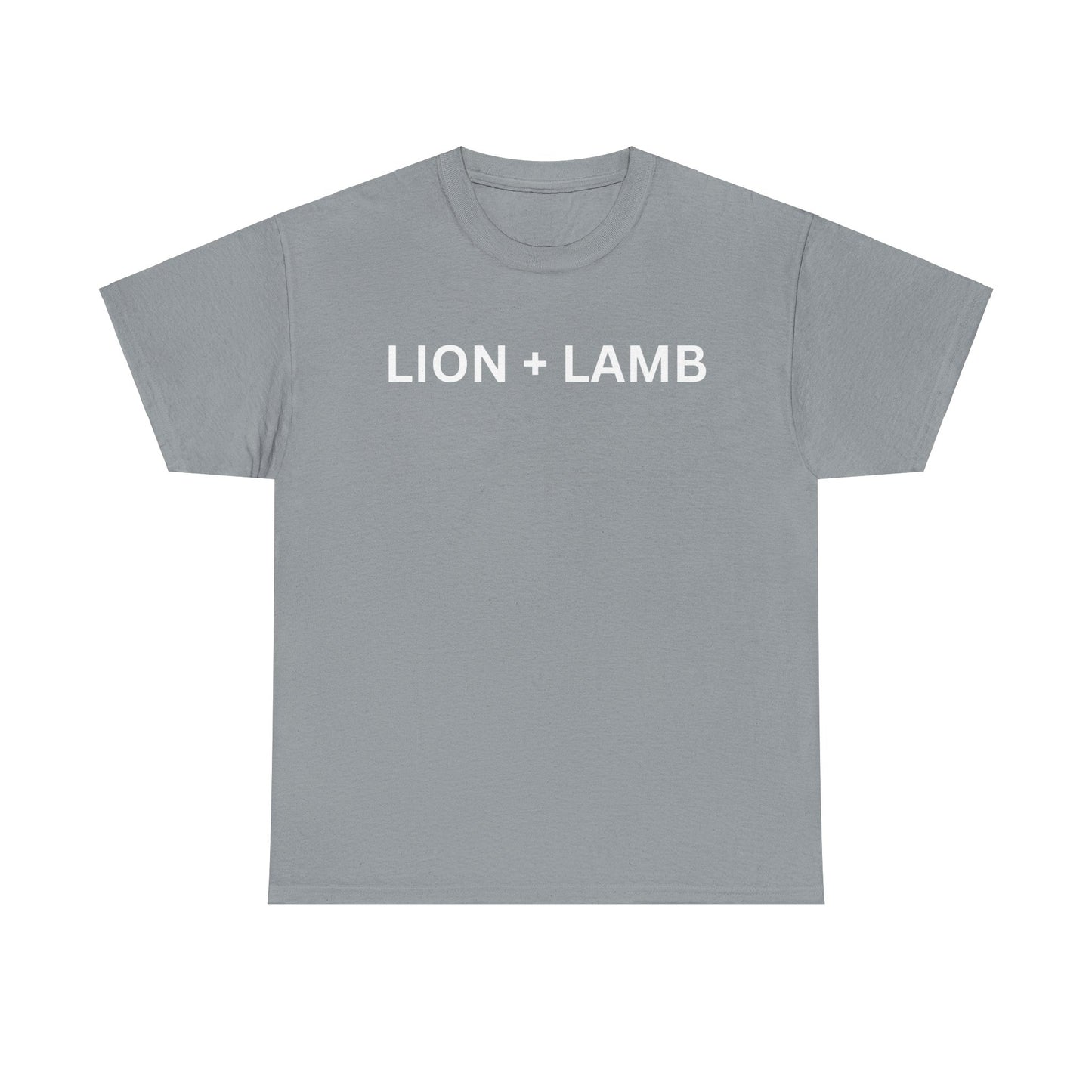 LION + LAMB Unisex Heavy Cotton Tee
