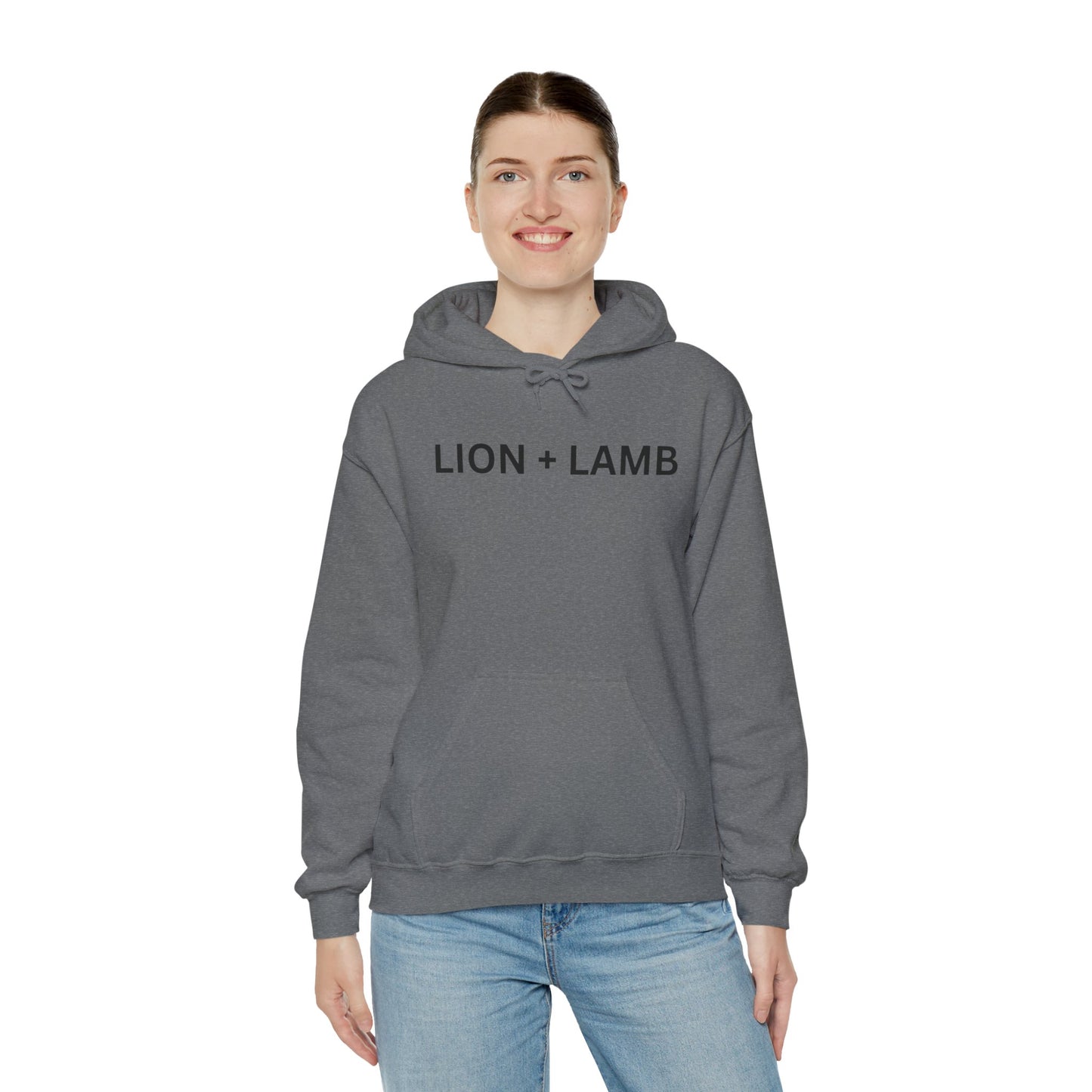 LION + LAMB Unisex Heavy Blend™ Hooded Sweatshirt