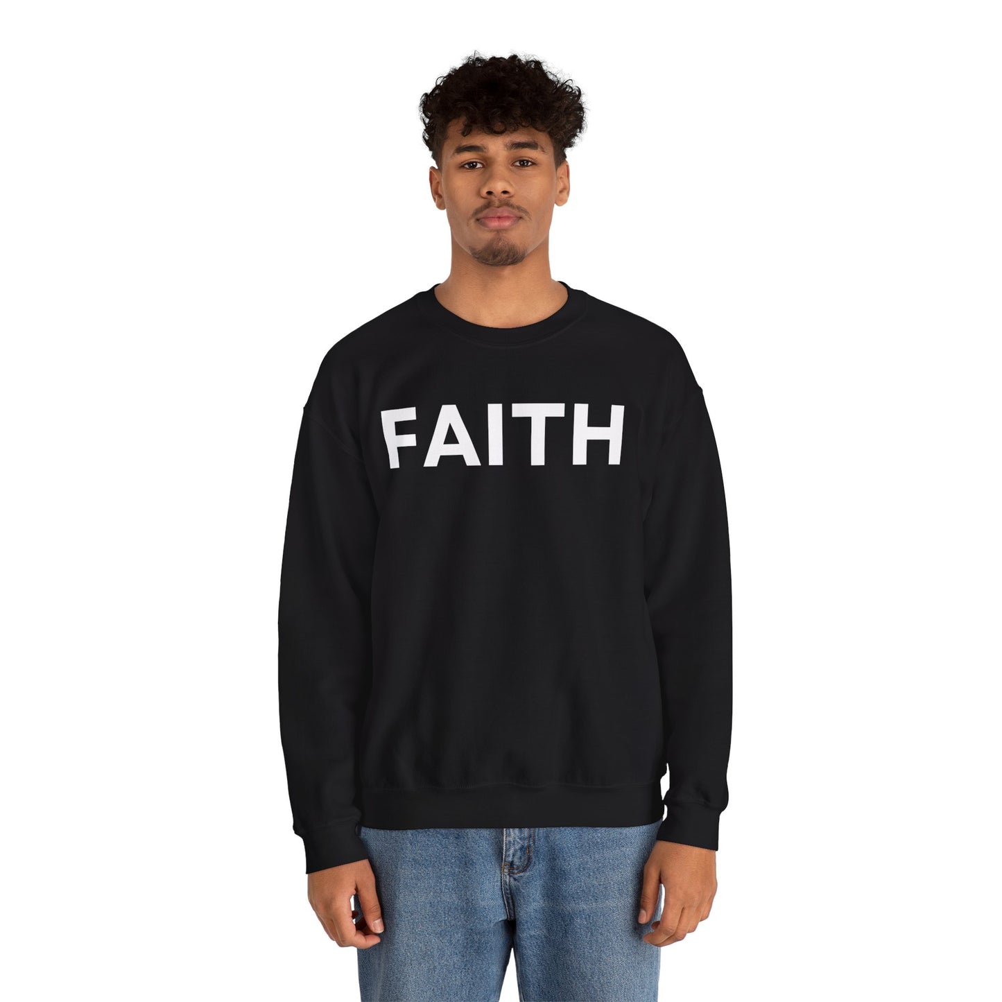 FAITH Unisex Heavy Blend™ Crewneck Sweatshirt