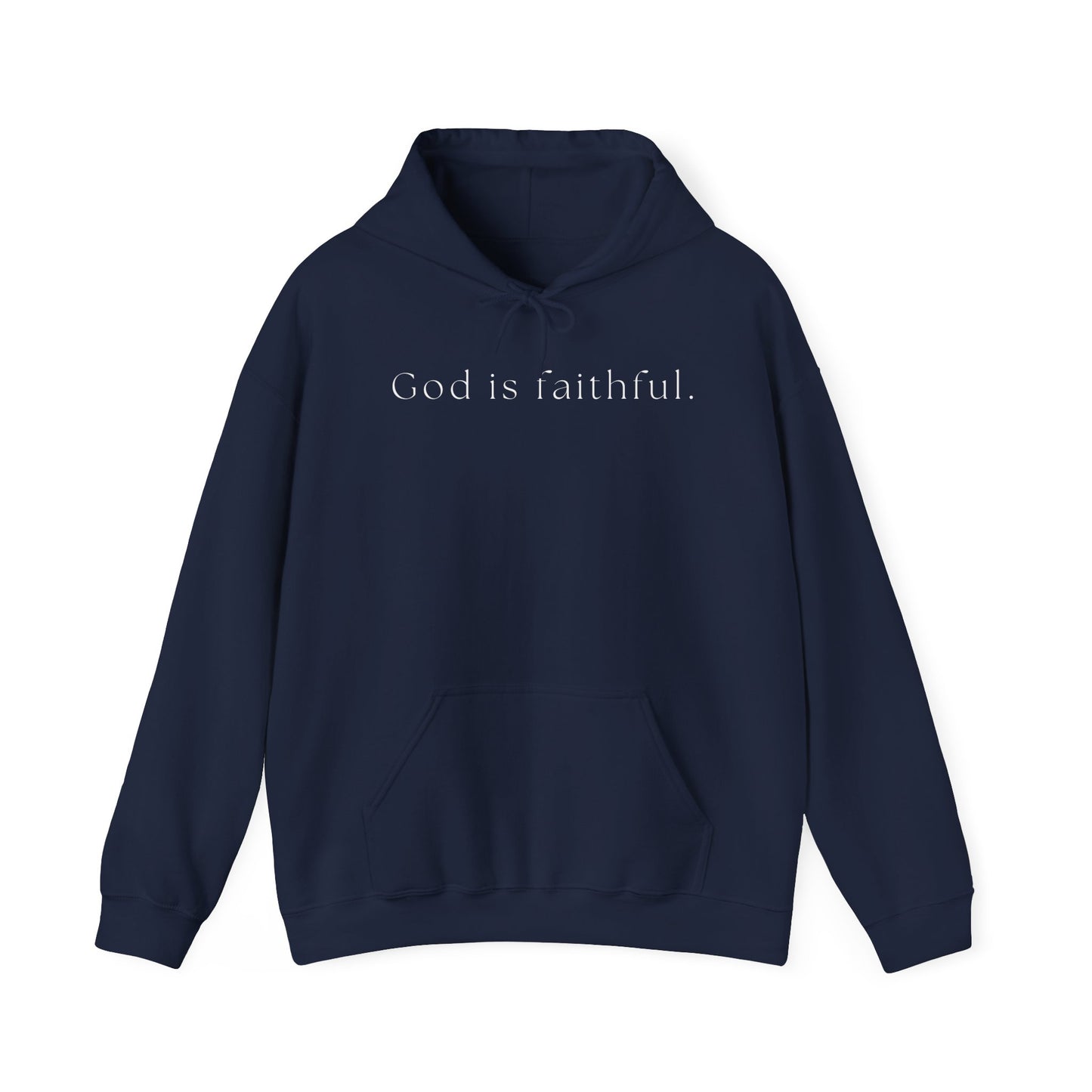 God is faithful. Heavy Blend™ Hooded Sweatshirt