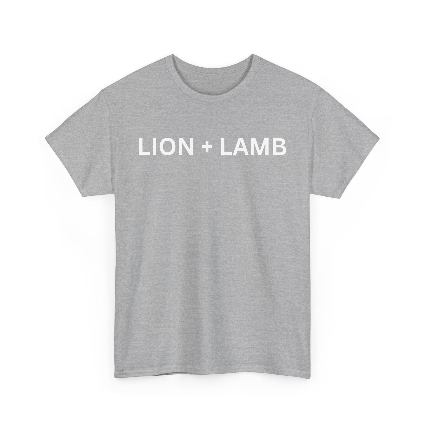 LION + LAMB Unisex Heavy Cotton Tee