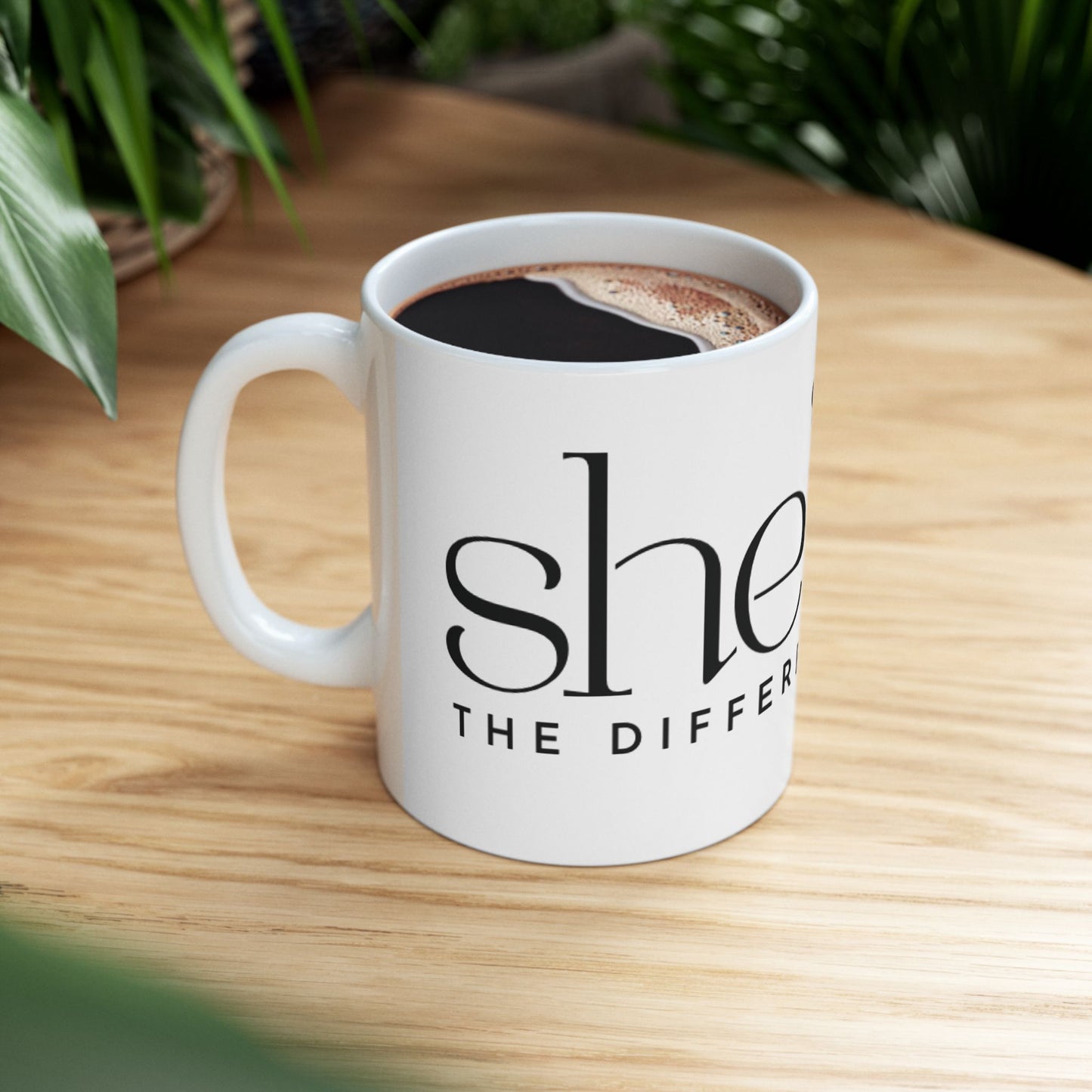 Ceramic SHE'S THE DIFFERENCE Mug, (11oz, 15oz)