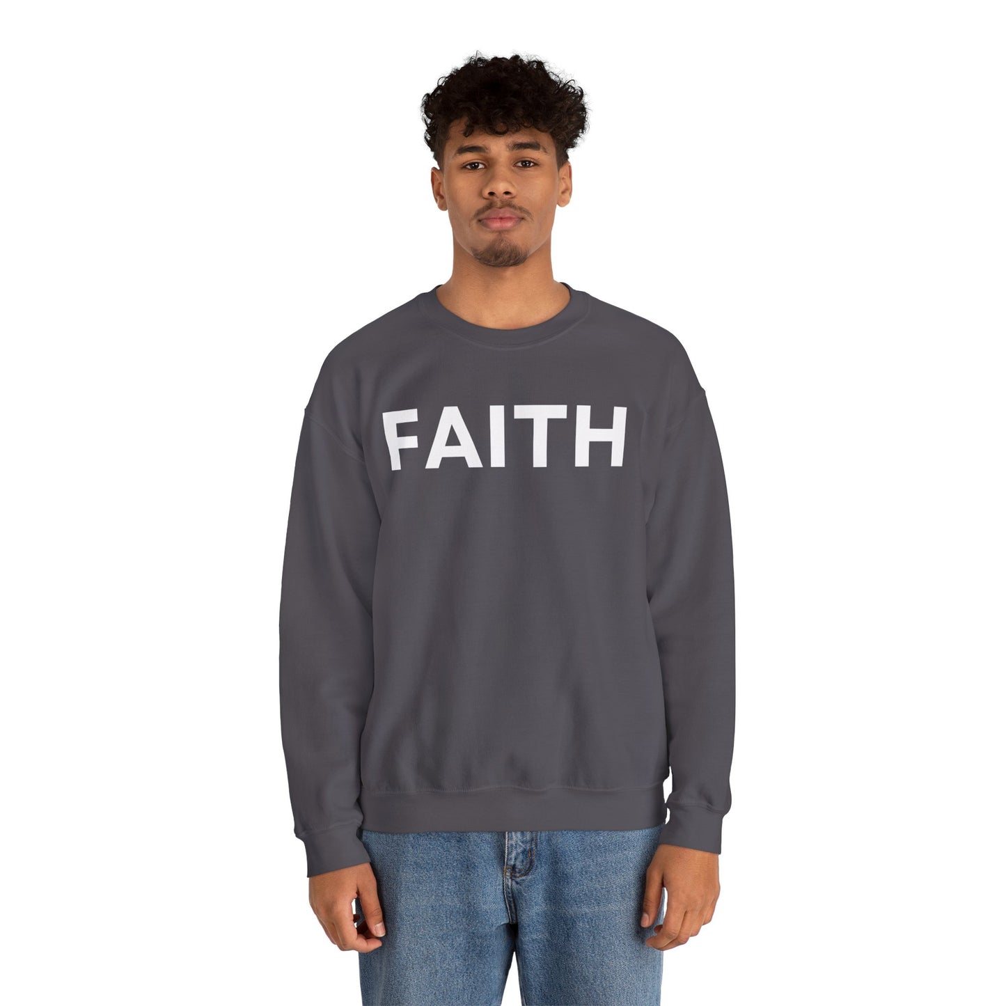 FAITH Unisex Heavy Blend™ Crewneck Sweatshirt