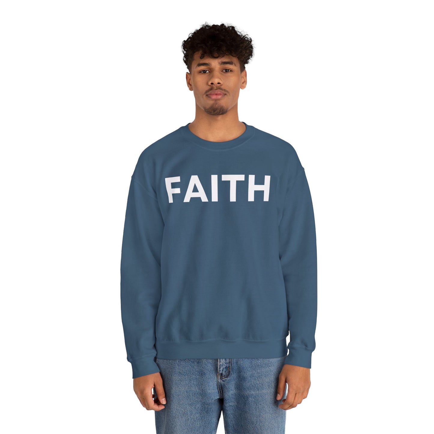 FAITH Unisex Heavy Blend™ Crewneck Sweatshirt