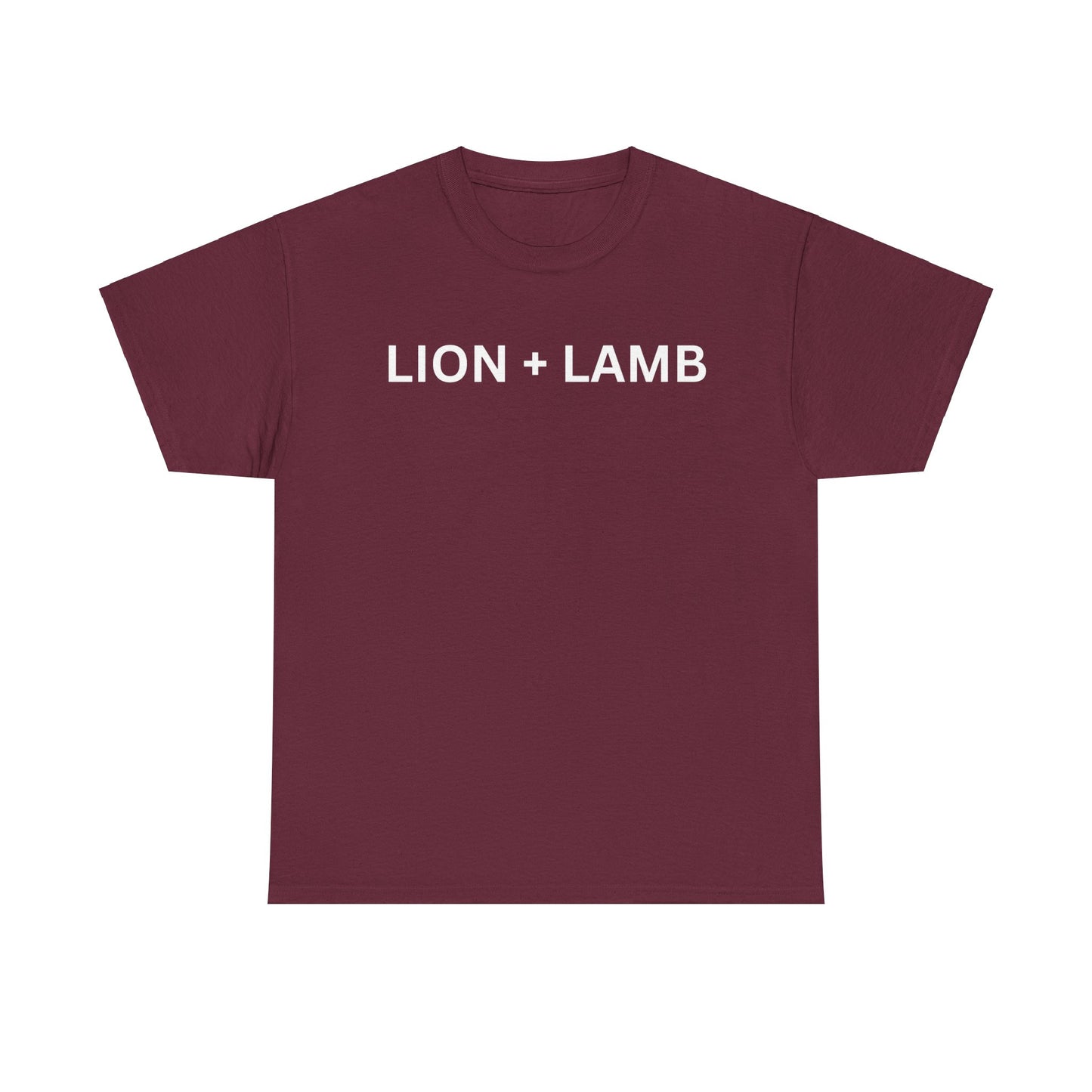 LION + LAMB Unisex Heavy Cotton Tee