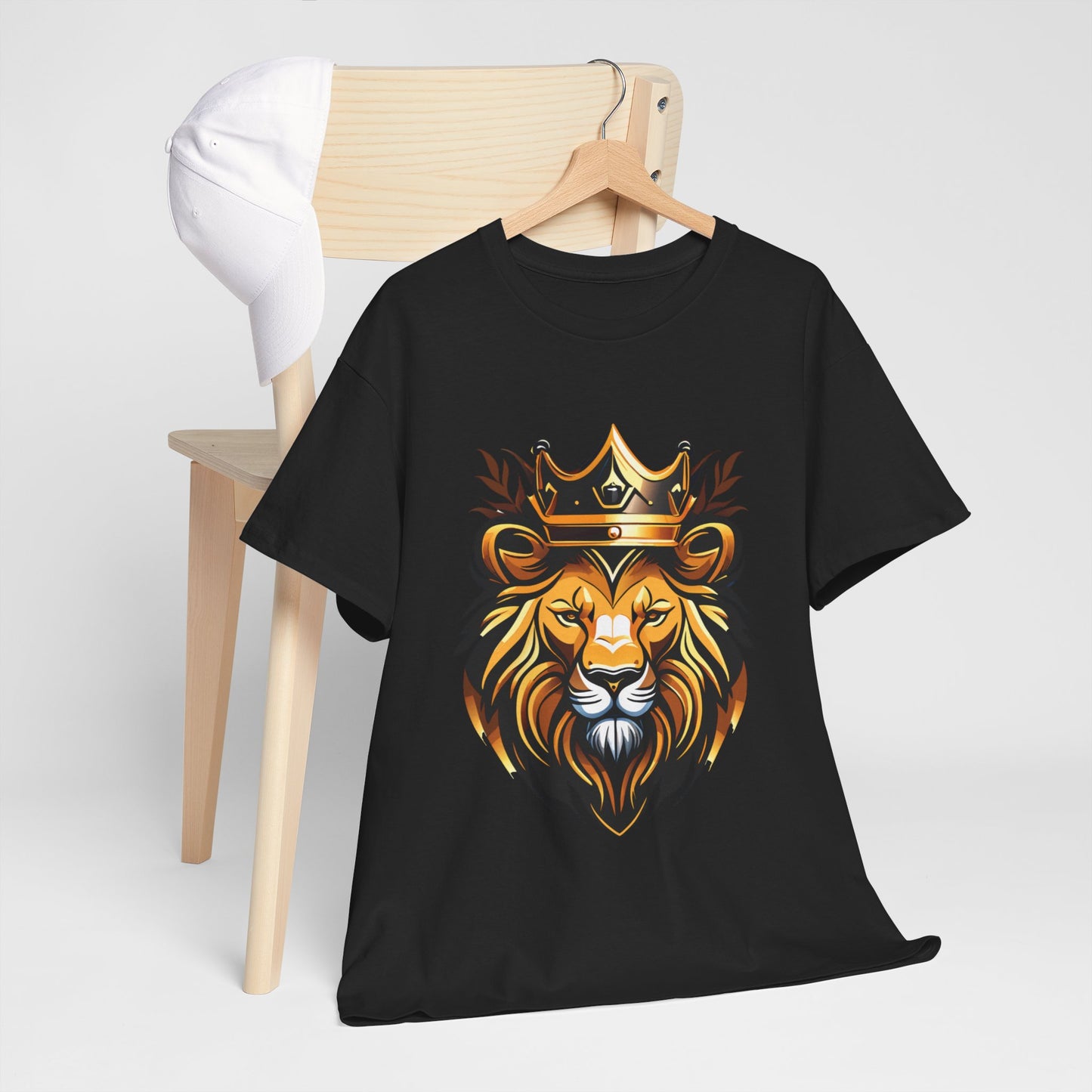 Lion of the Tribe of Judah Heavy Cotton Tee