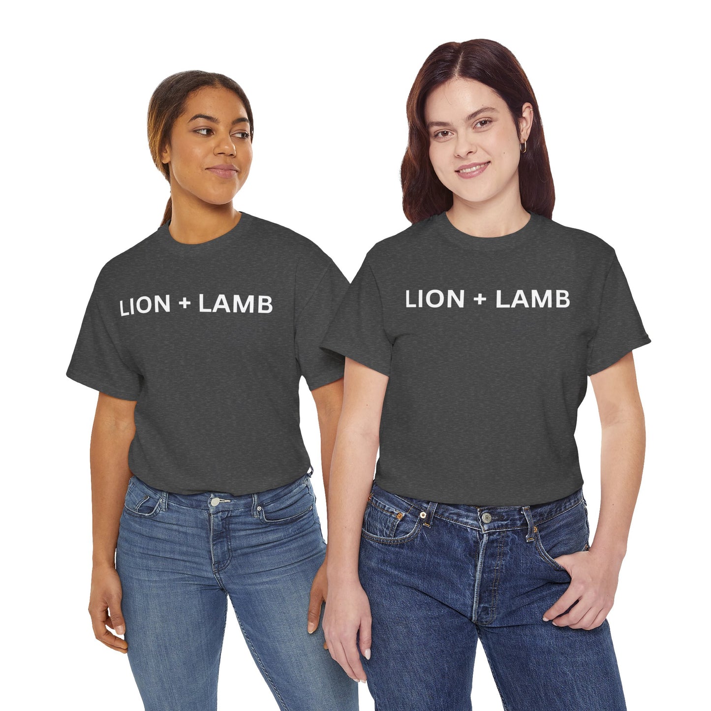 LION + LAMB Unisex Heavy Cotton Tee