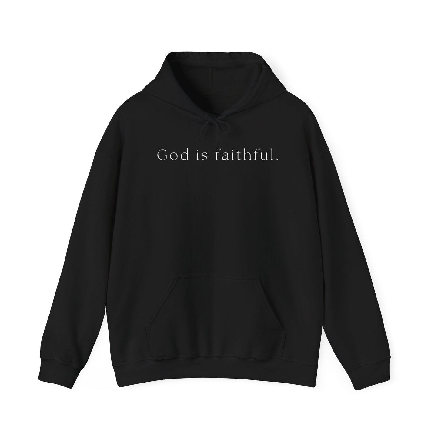 God is faithful. Heavy Blend™ Hooded Sweatshirt