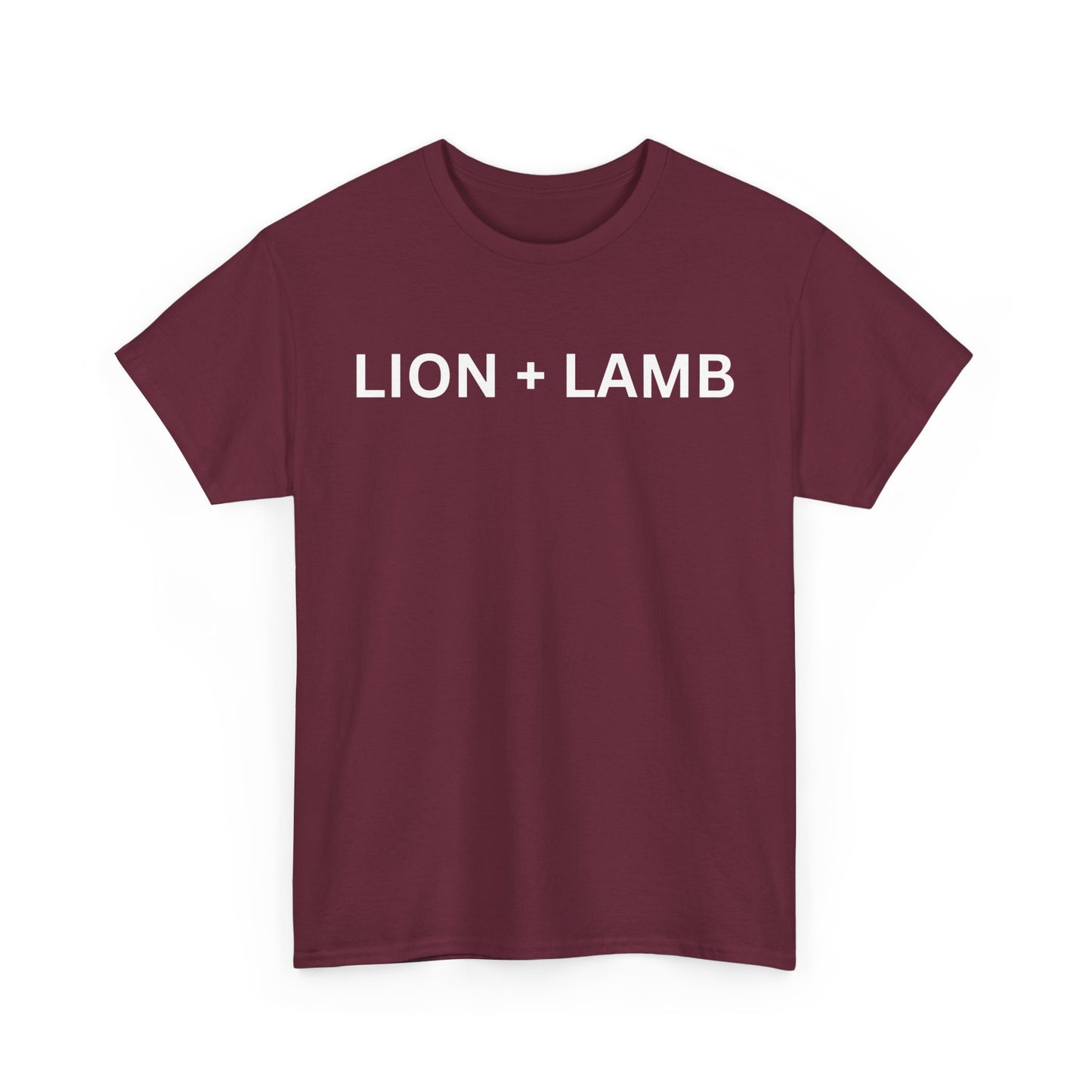 LION + LAMB Unisex Heavy Cotton Tee