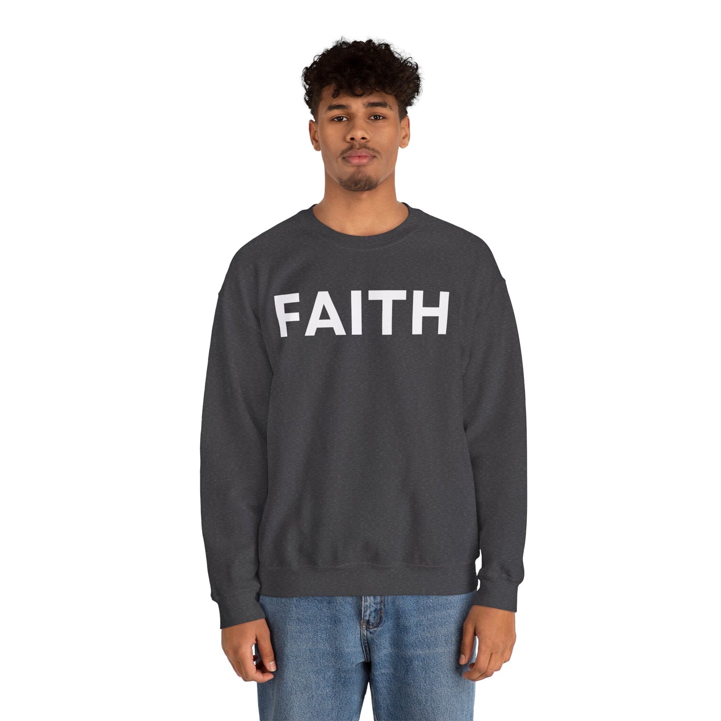 FAITH Unisex Heavy Blend™ Crewneck Sweatshirt