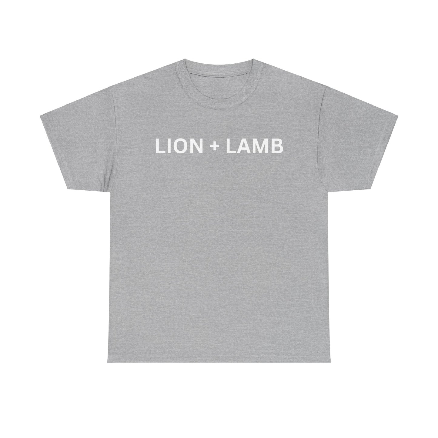 LION + LAMB Unisex Heavy Cotton Tee