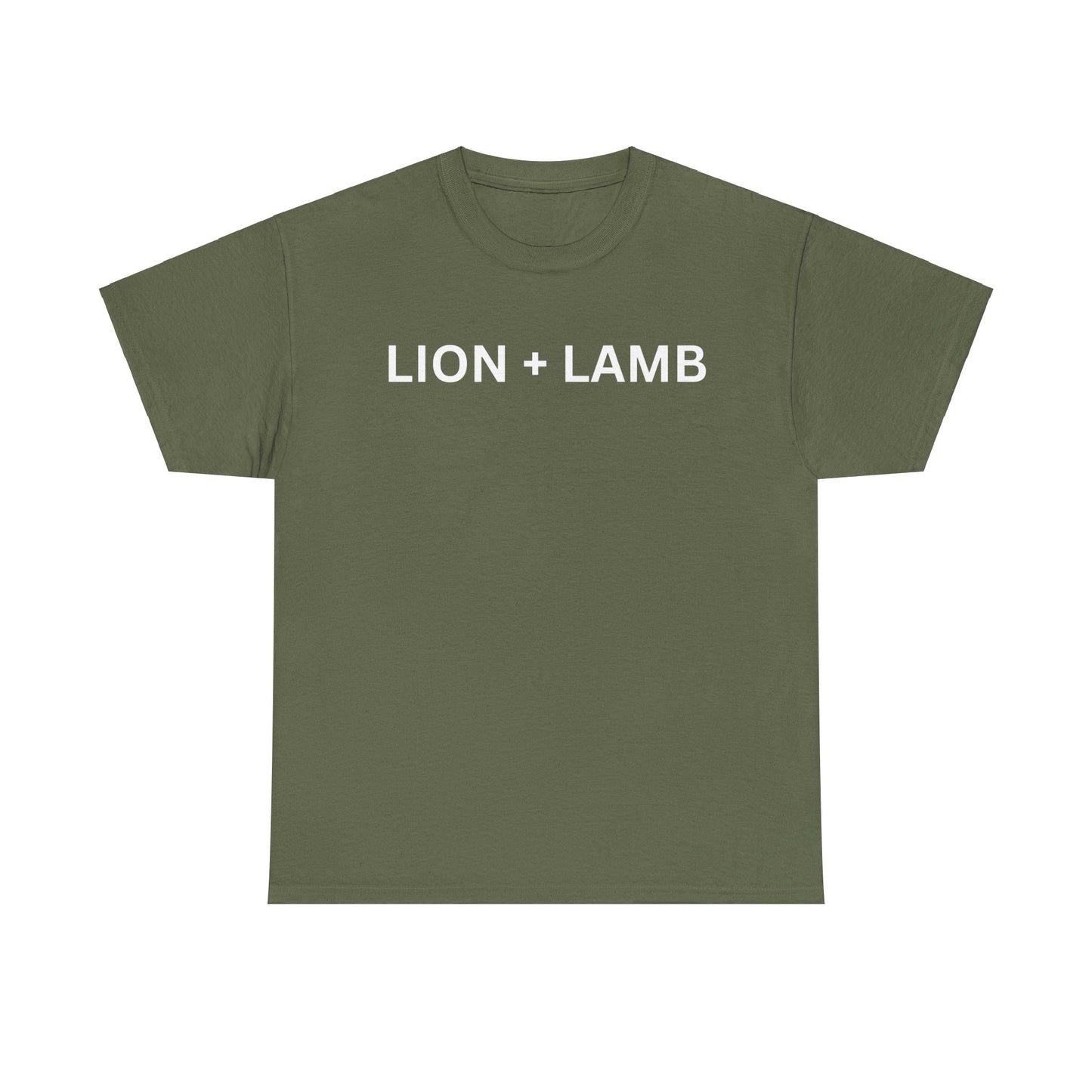 LION + LAMB Unisex Heavy Cotton Tee