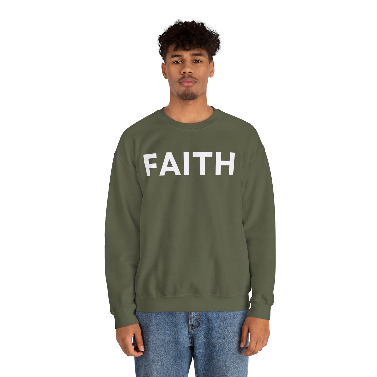 FAITH Unisex Heavy Blend™ Crewneck Sweatshirt