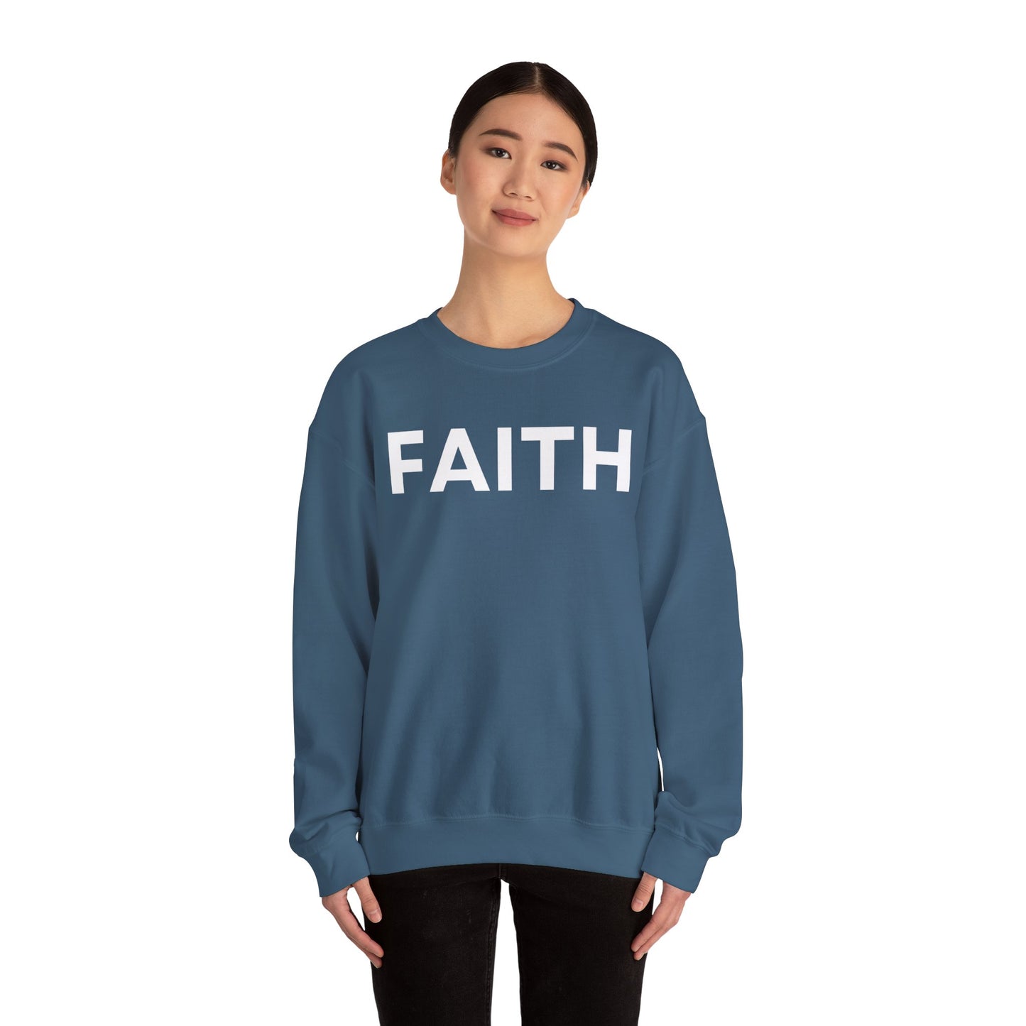 FAITH Unisex Heavy Blend™ Crewneck Sweatshirt