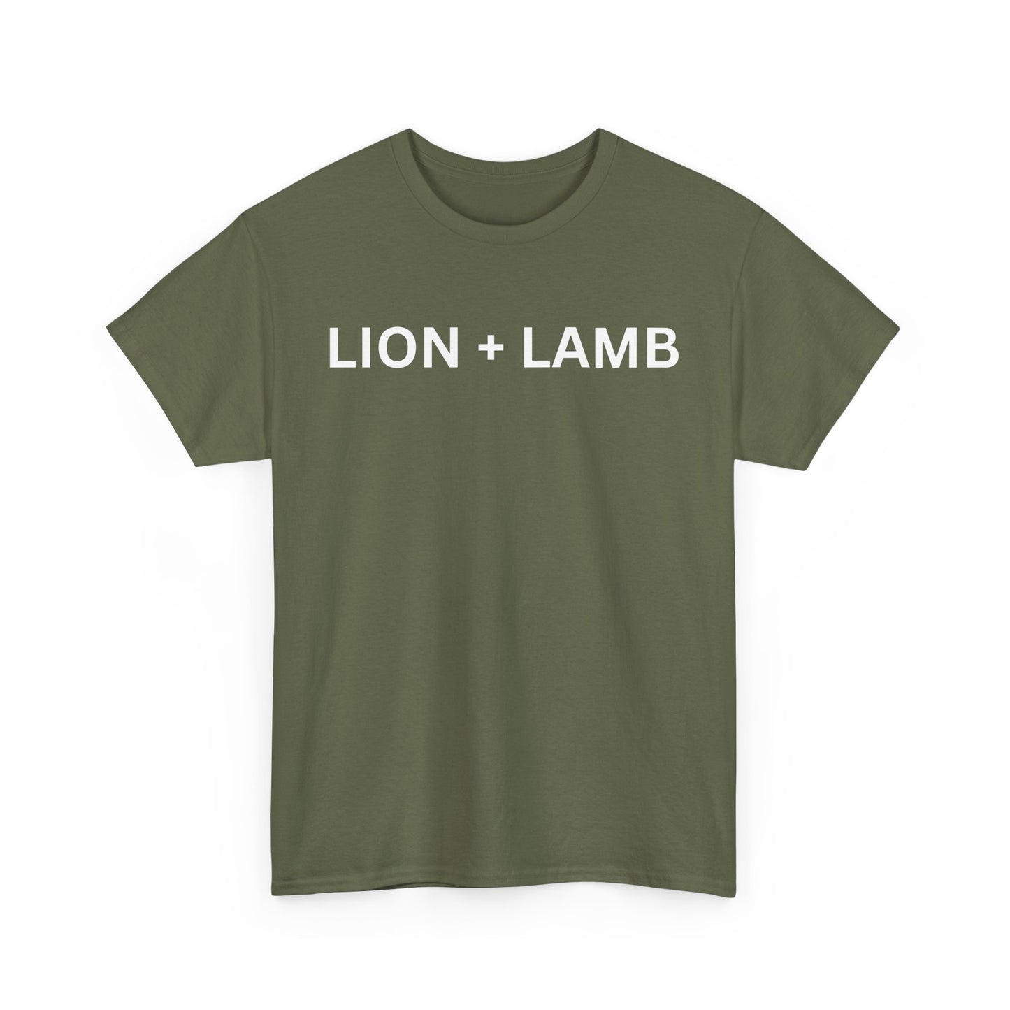 LION + LAMB Unisex Heavy Cotton Tee