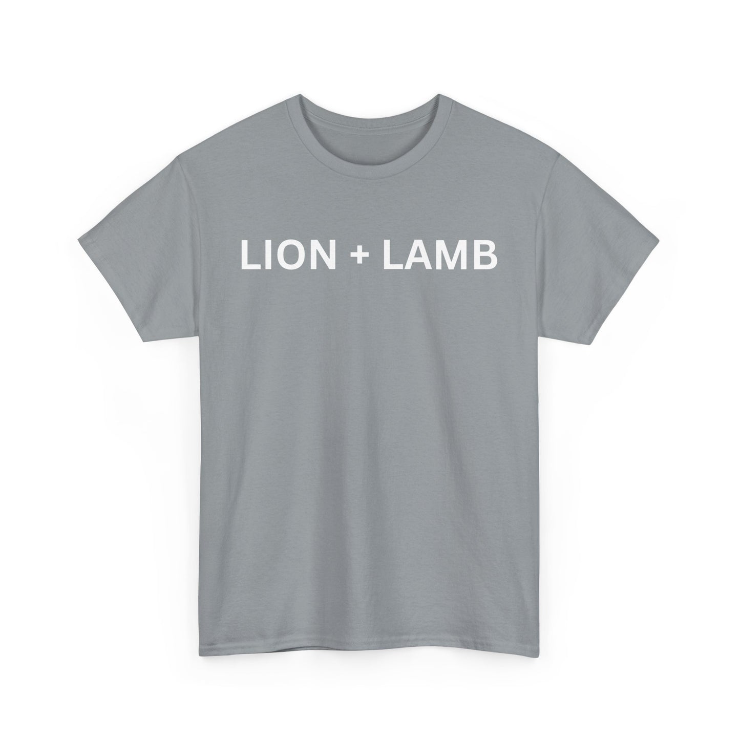 LION + LAMB Unisex Heavy Cotton Tee