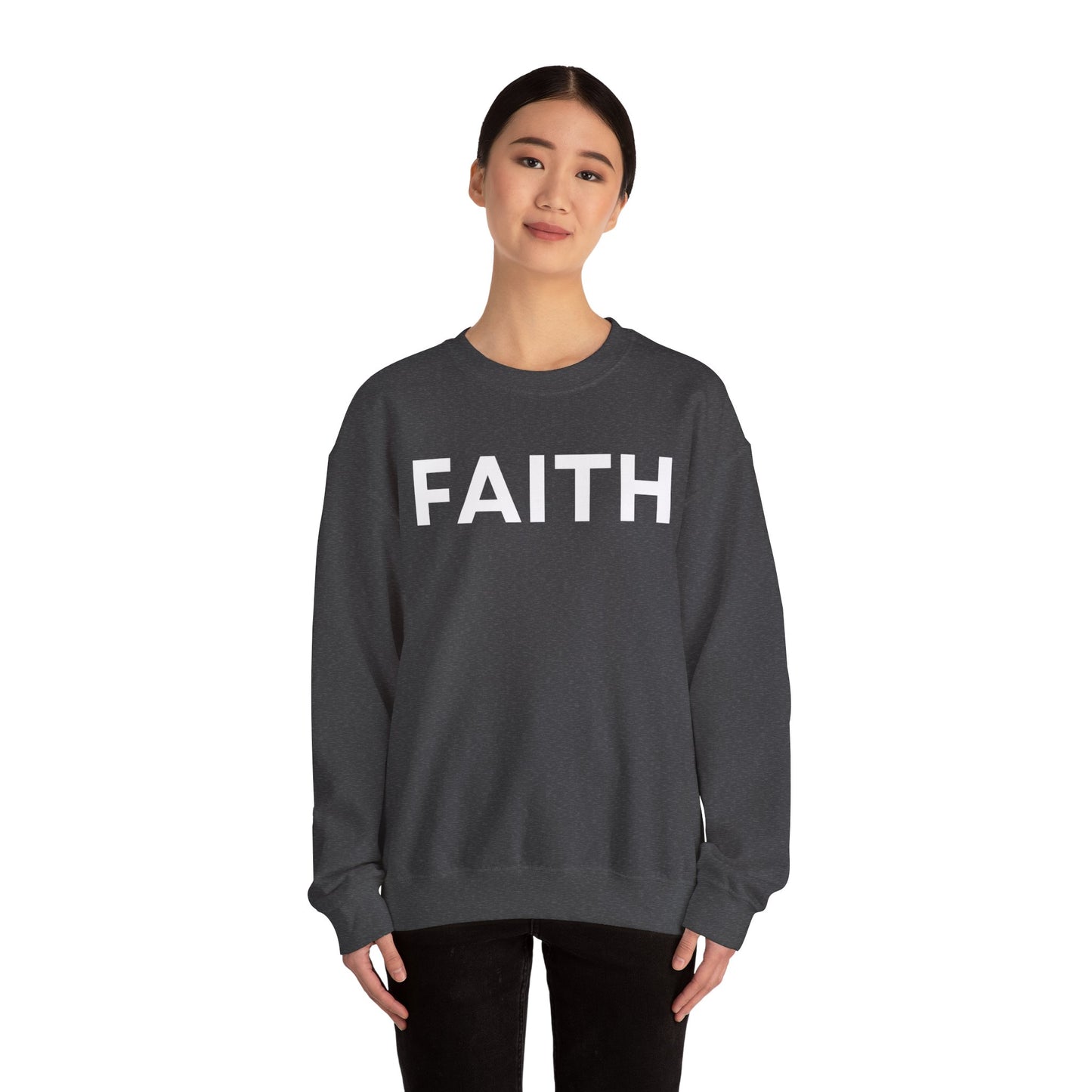FAITH Unisex Heavy Blend™ Crewneck Sweatshirt