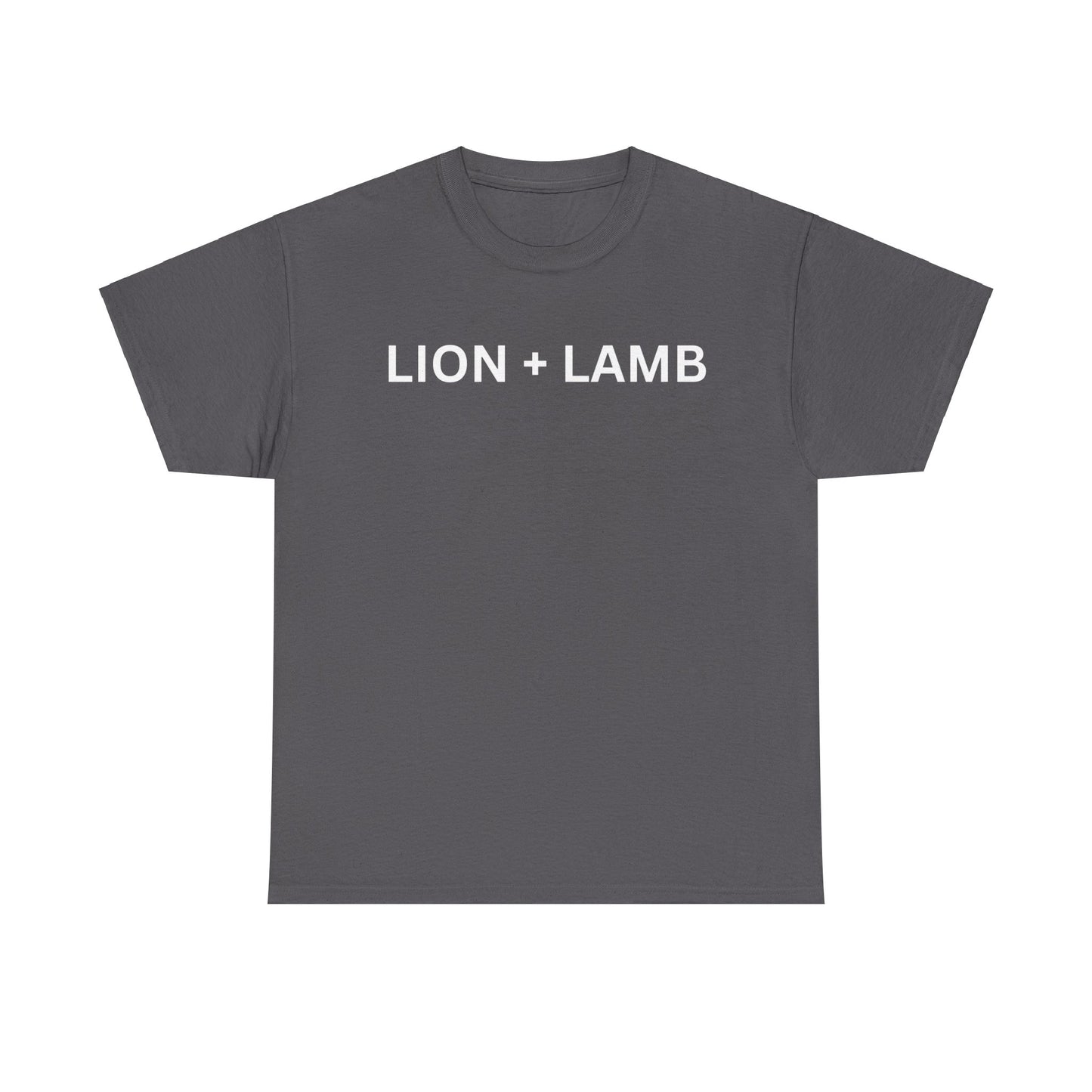 LION + LAMB Unisex Heavy Cotton Tee