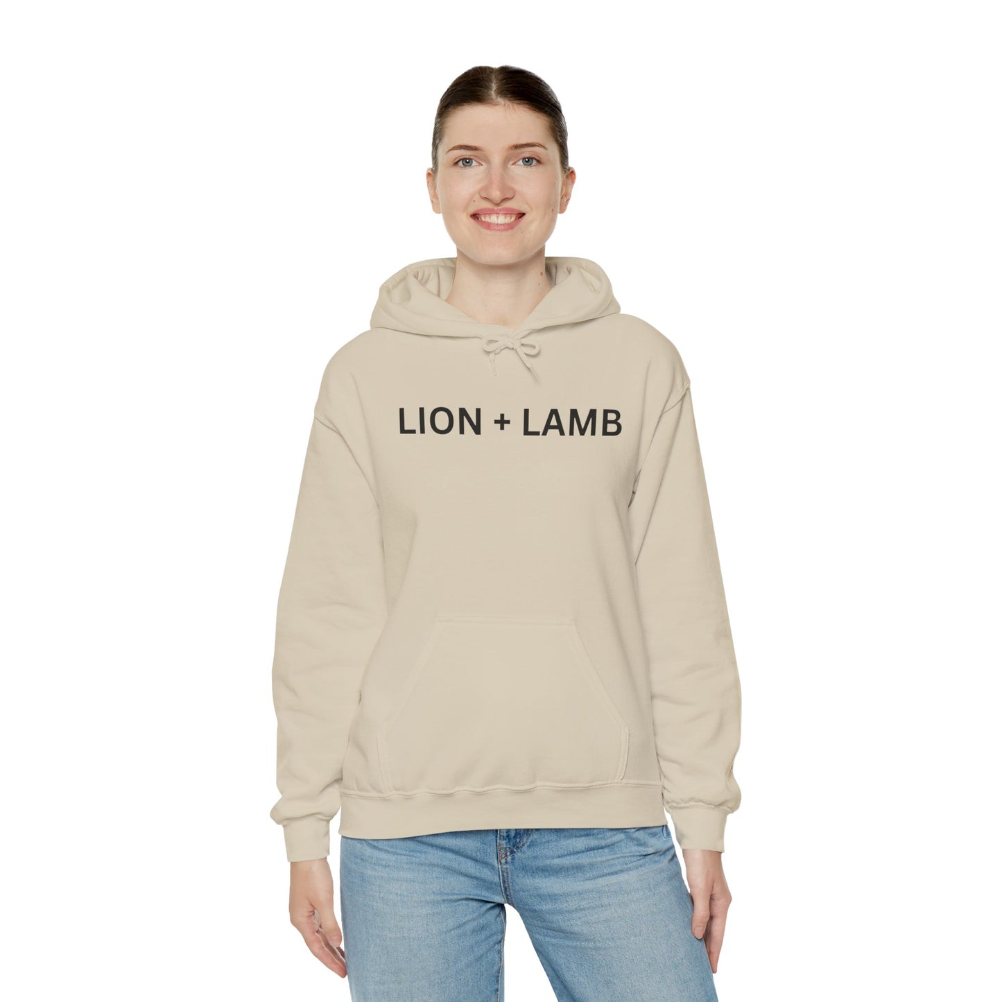 LION + LAMB Unisex Heavy Blend™ Hooded Sweatshirt