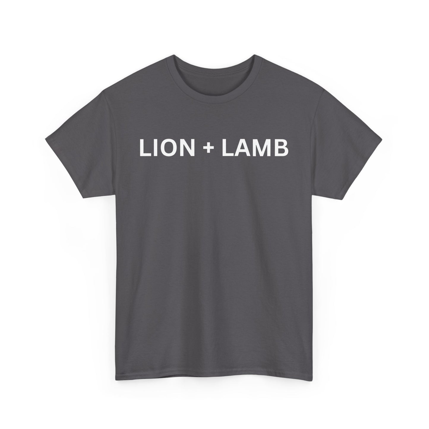 LION + LAMB Unisex Heavy Cotton Tee