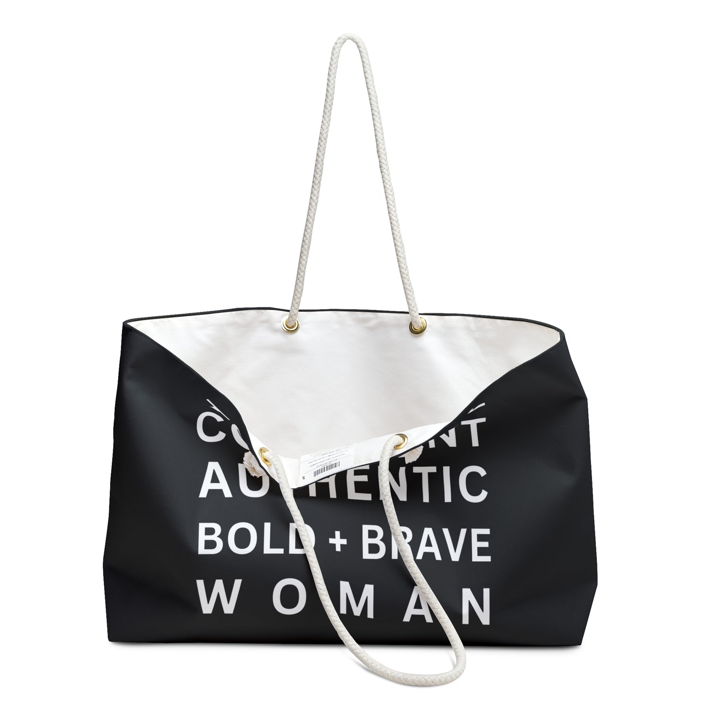 TRUE + REAL CONFIDENT AUTHENTIC BOLD + BRAVE WOMAN All Things Bag