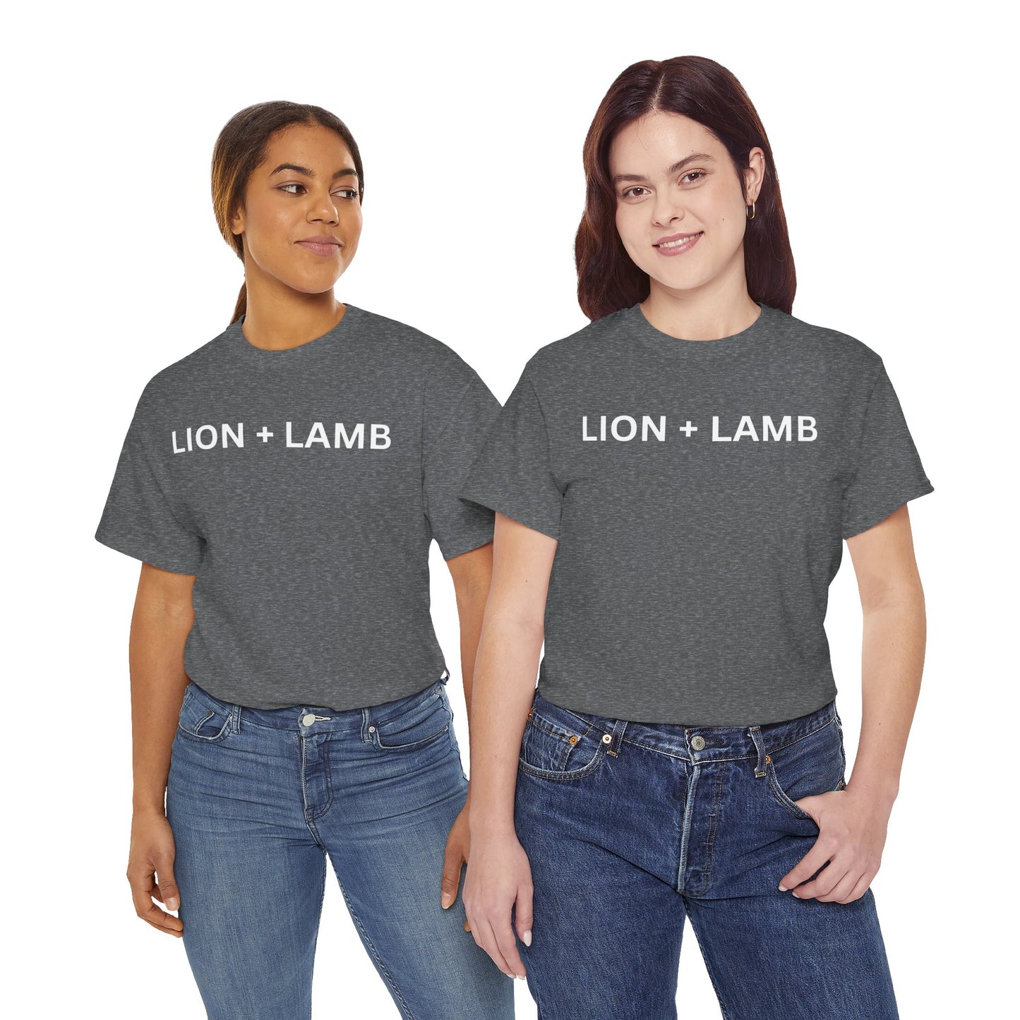 LION + LAMB Unisex Heavy Cotton Tee