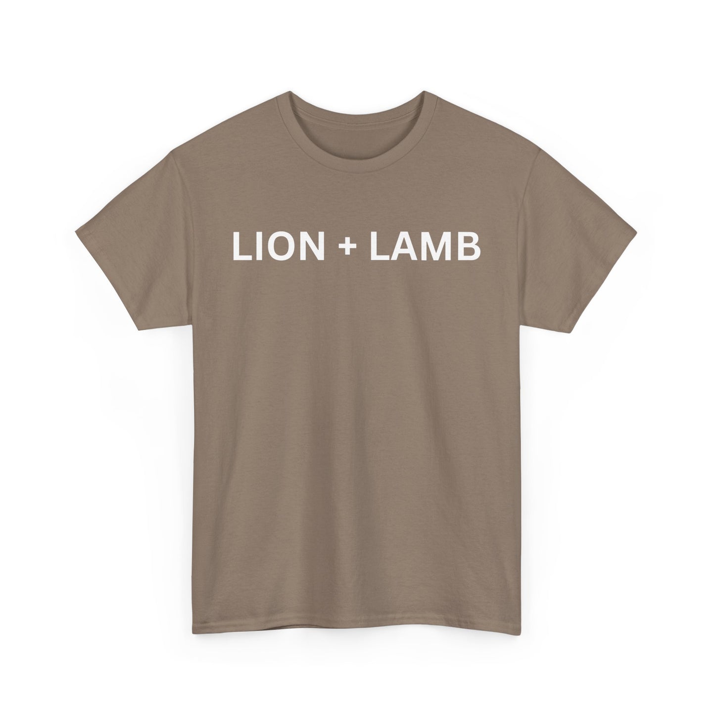 LION + LAMB Unisex Heavy Cotton Tee