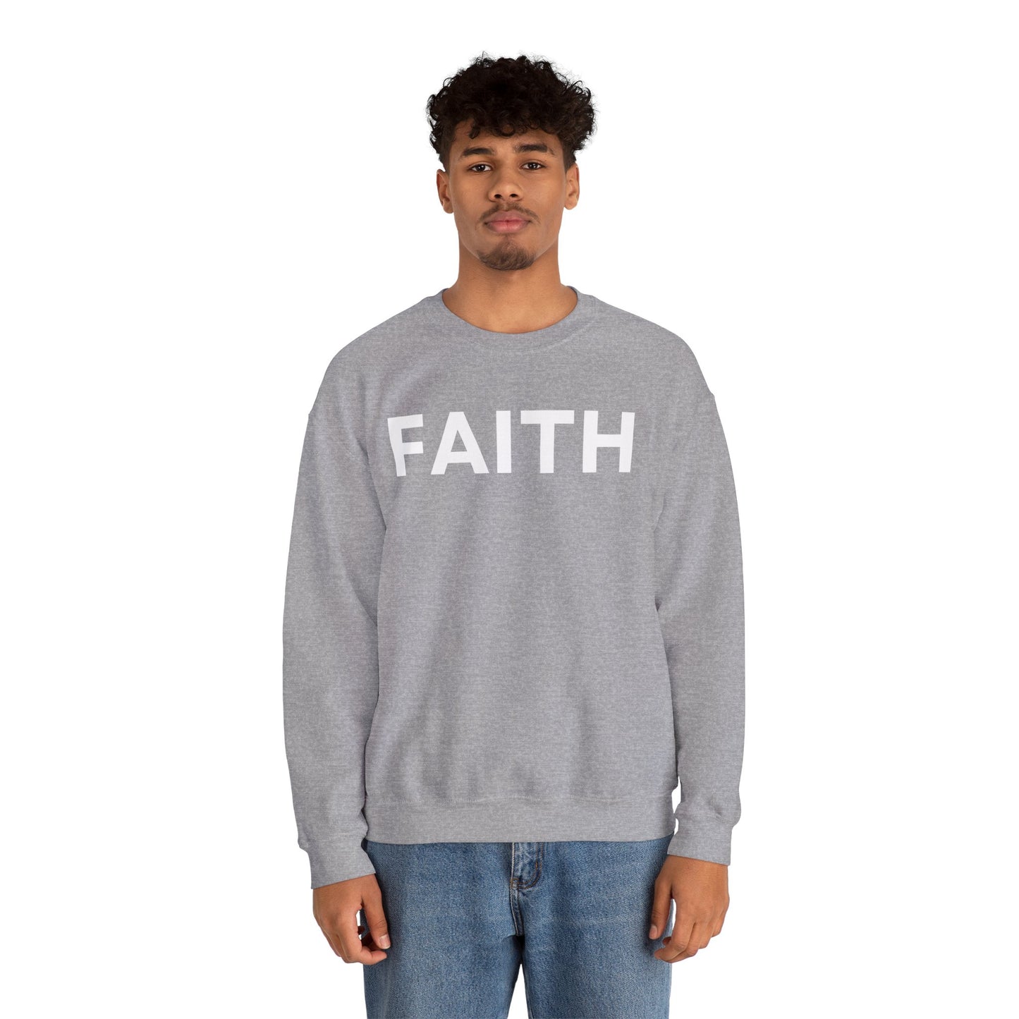 FAITH Unisex Heavy Blend™ Crewneck Sweatshirt