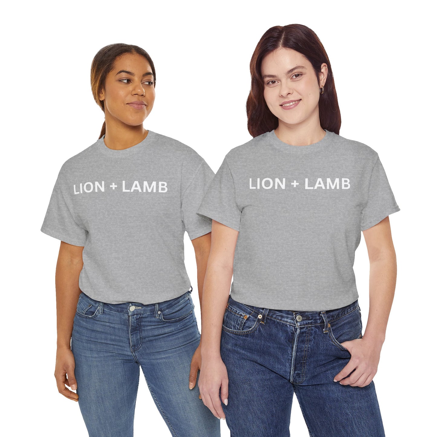LION + LAMB Unisex Heavy Cotton Tee
