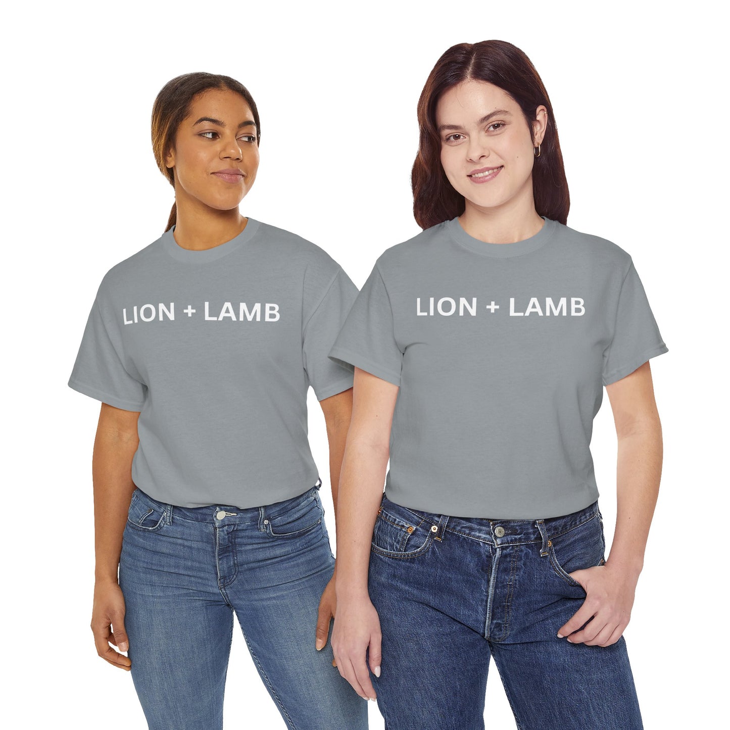 LION + LAMB Unisex Heavy Cotton Tee