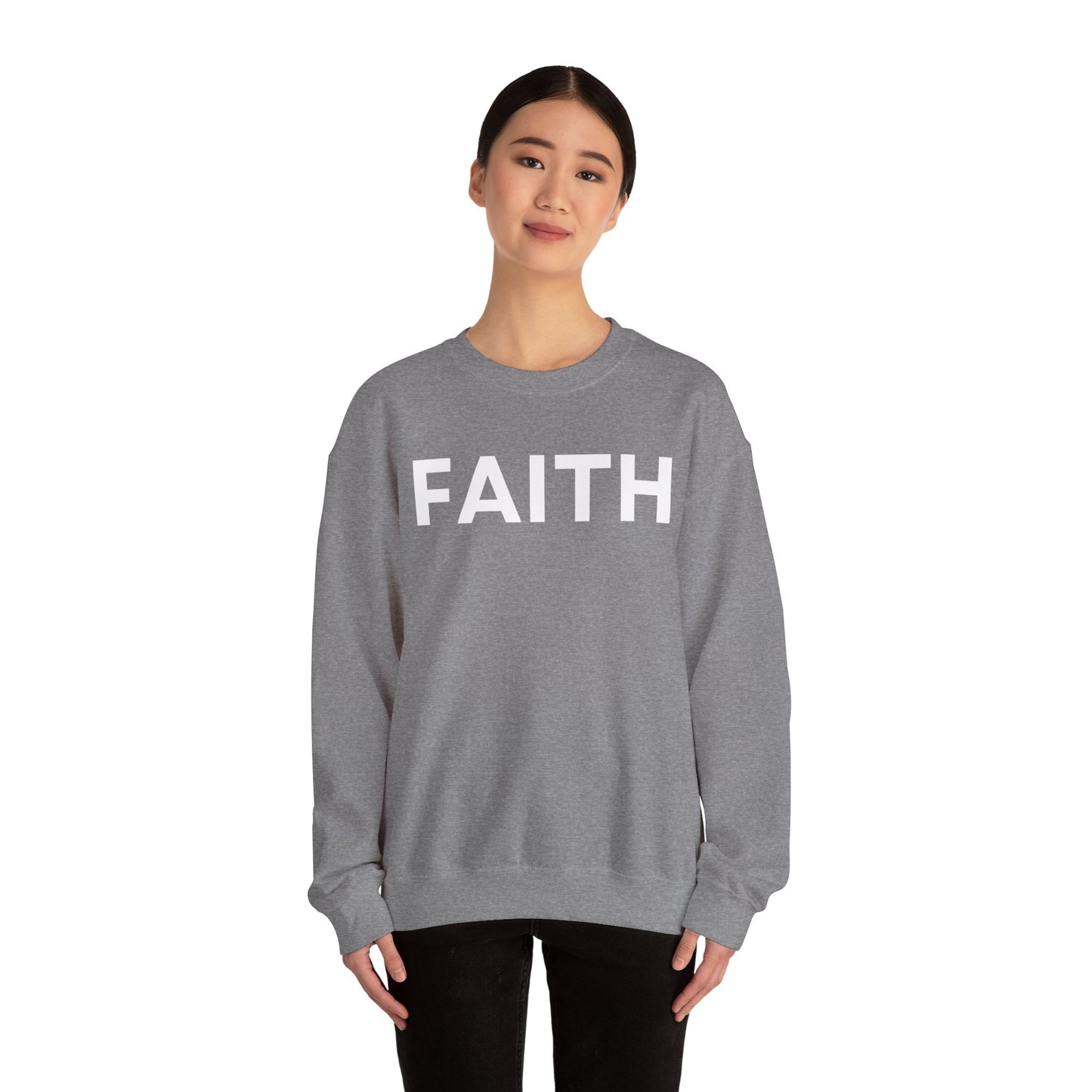 FAITH Unisex Heavy Blend™ Crewneck Sweatshirt