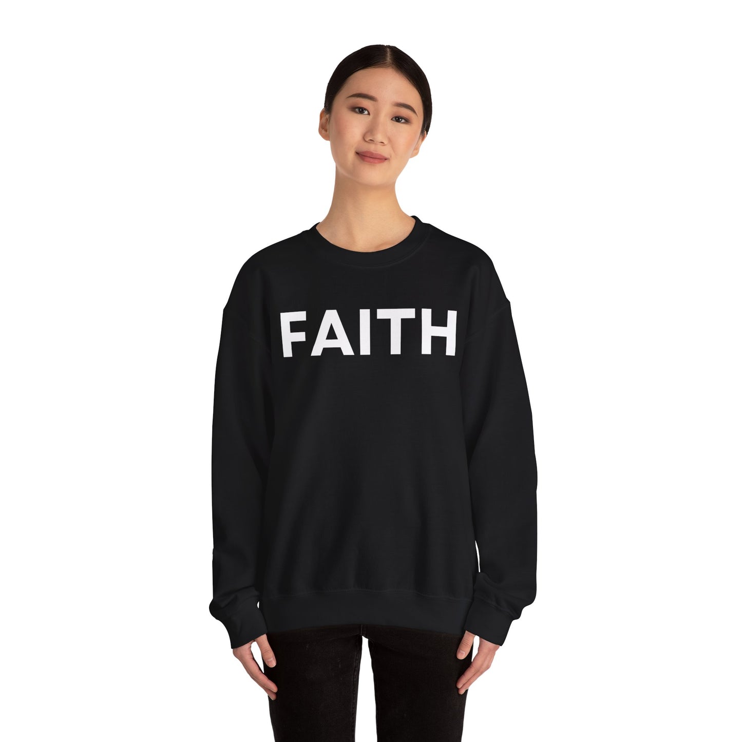 FAITH Unisex Heavy Blend™ Crewneck Sweatshirt