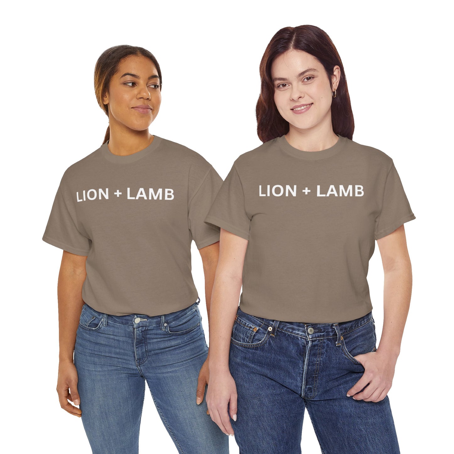 LION + LAMB Unisex Heavy Cotton Tee