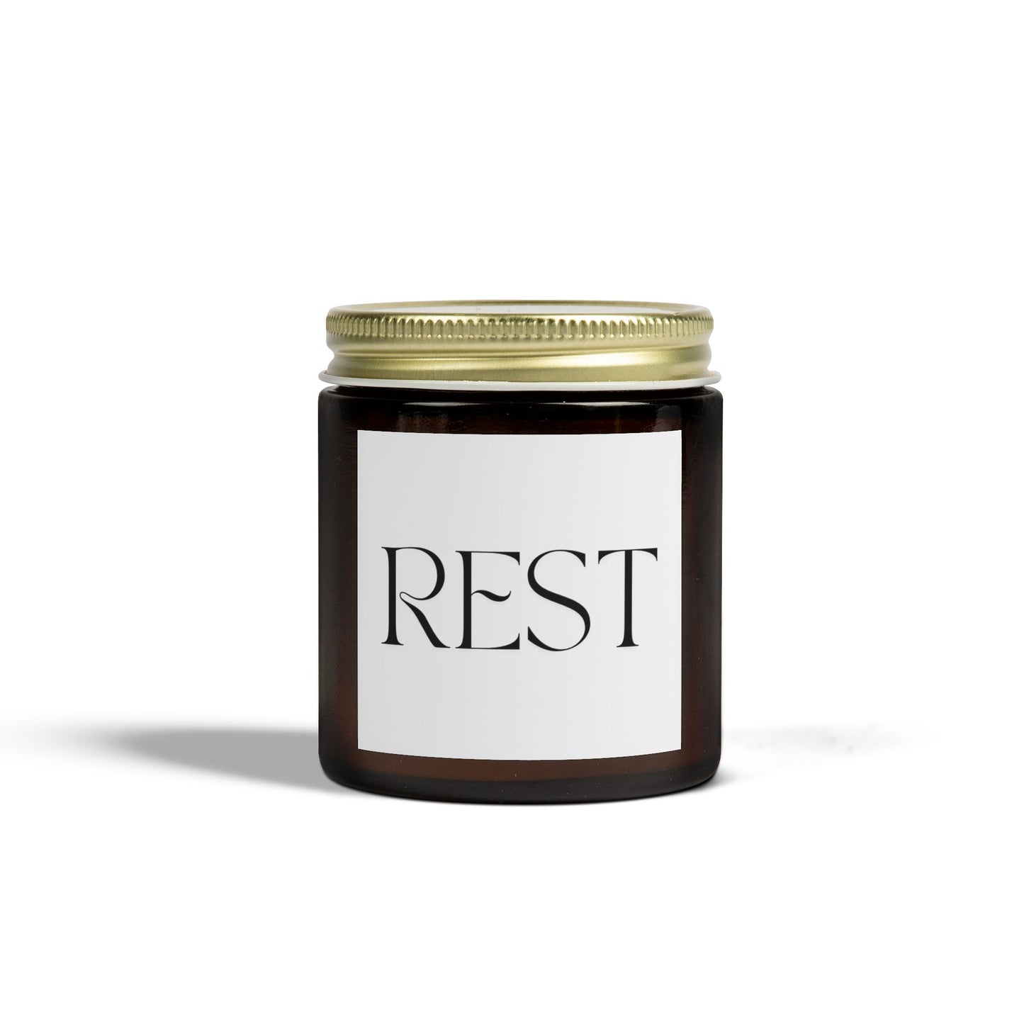 REST Scented Candles, Coconut Apricot Wax (4oz, 9oz)
