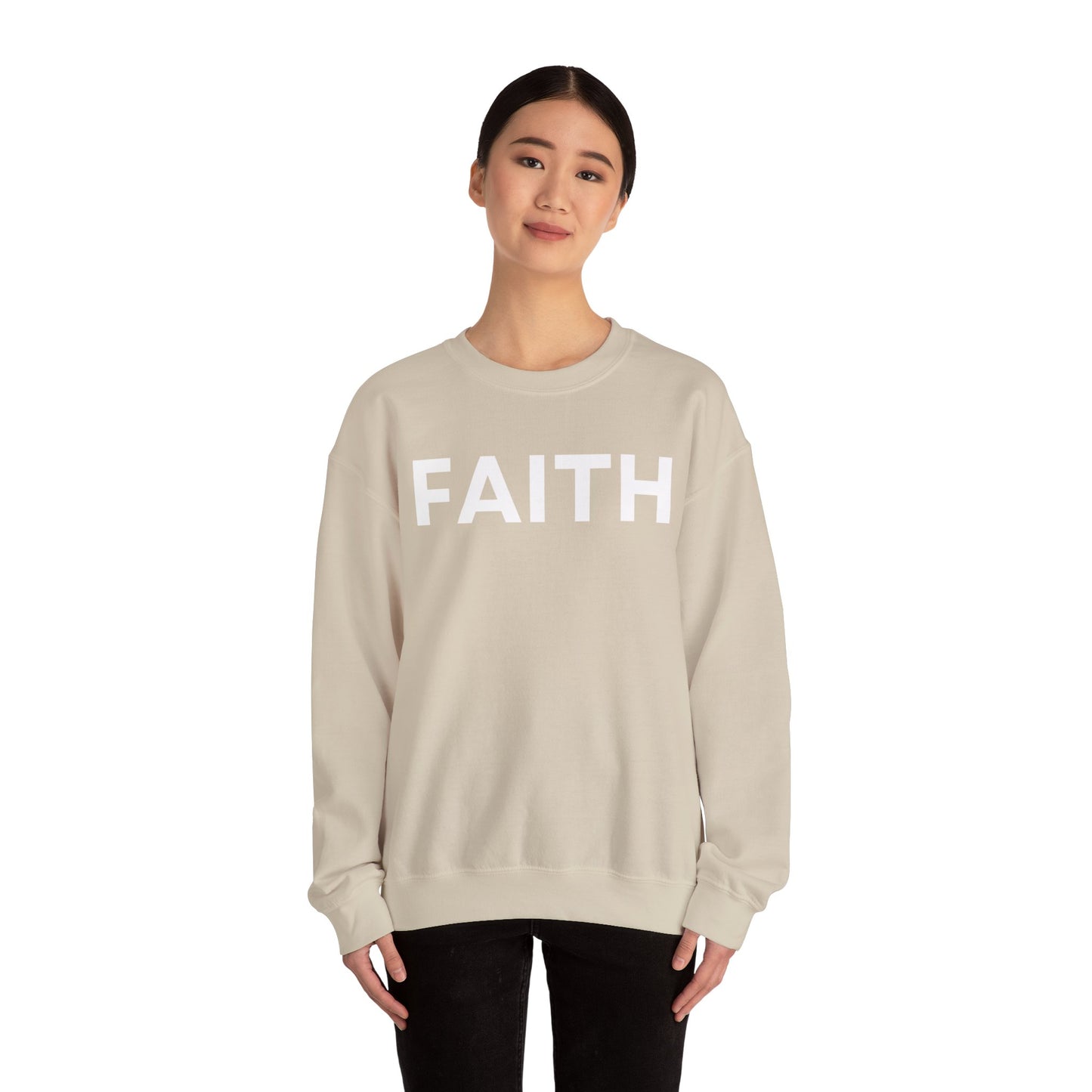 FAITH Unisex Heavy Blend™ Crewneck Sweatshirt