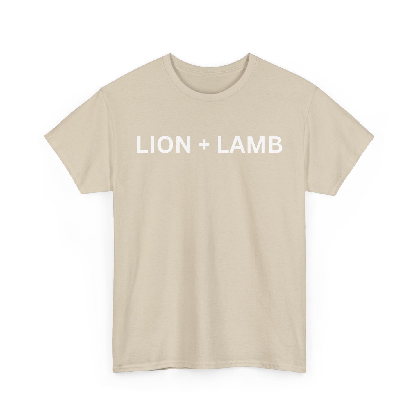 LION + LAMB Unisex Heavy Cotton Tee