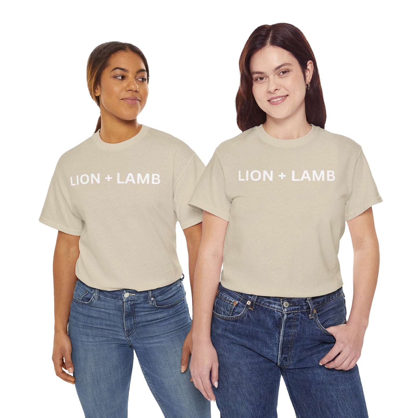 LION + LAMB Unisex Heavy Cotton Tee