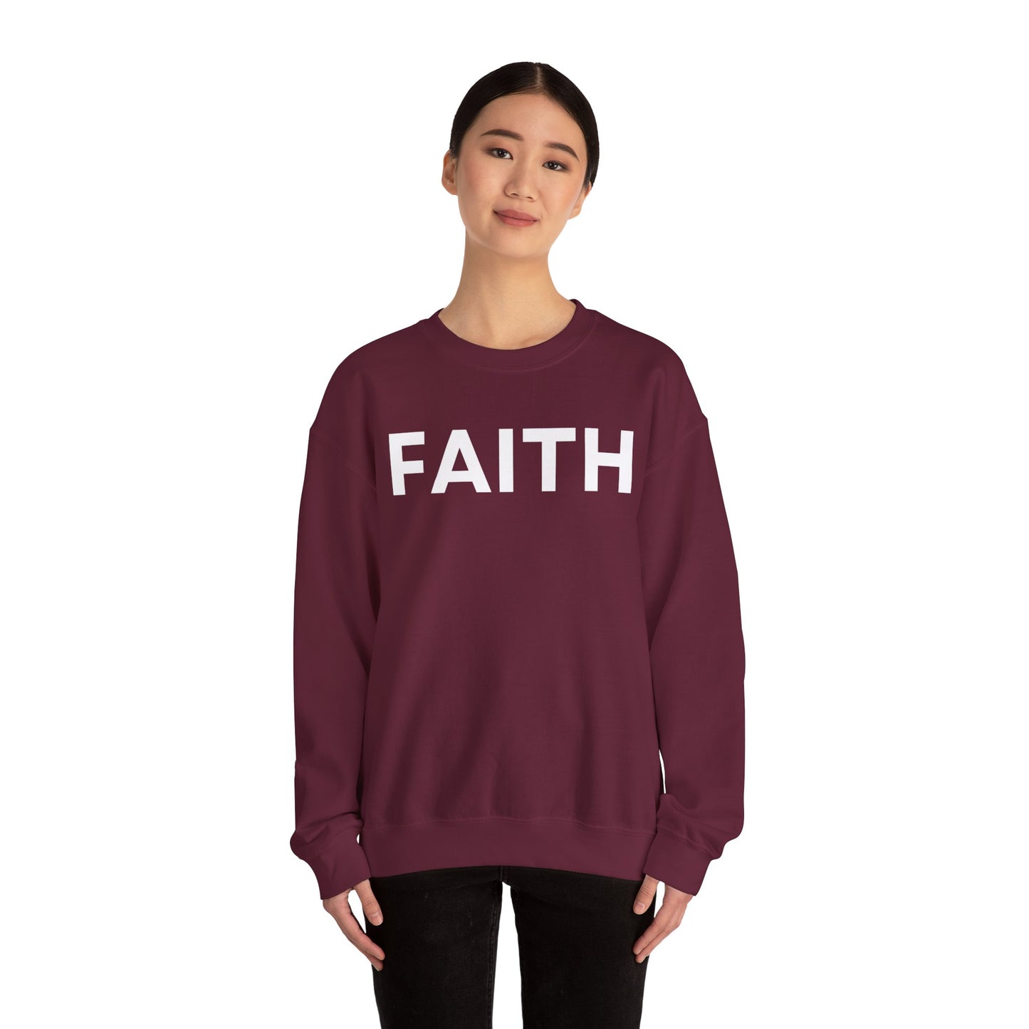 FAITH Unisex Heavy Blend™ Crewneck Sweatshirt