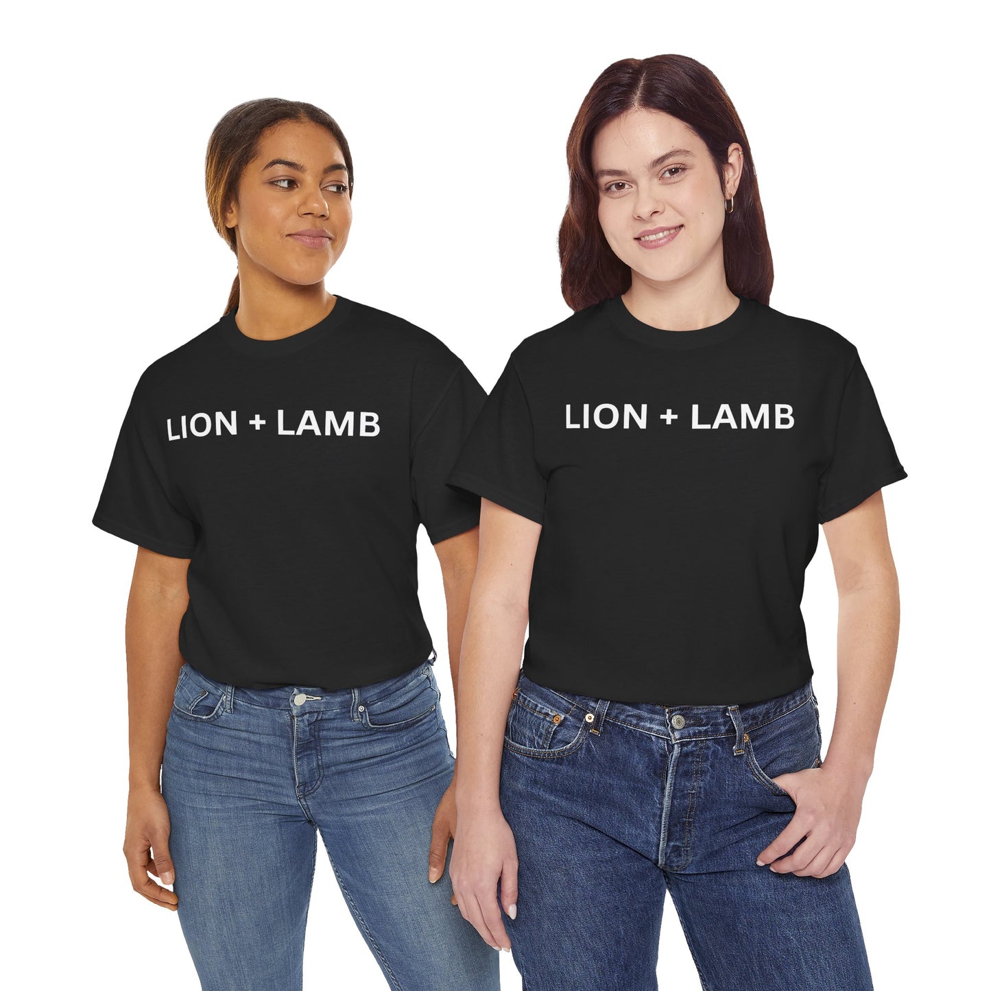 LION + LAMB Unisex Heavy Cotton Tee